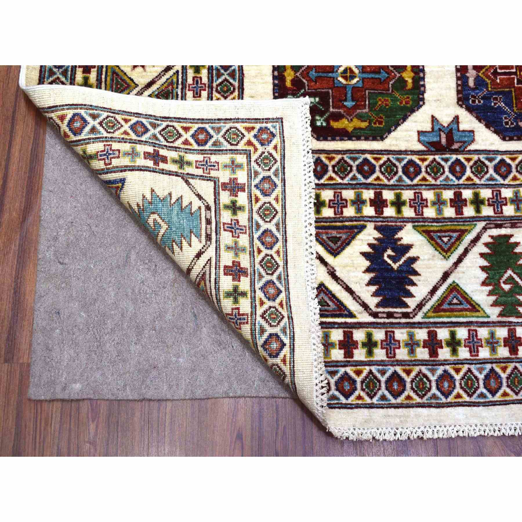 Kazak-Hand-Knotted-Rug-351500