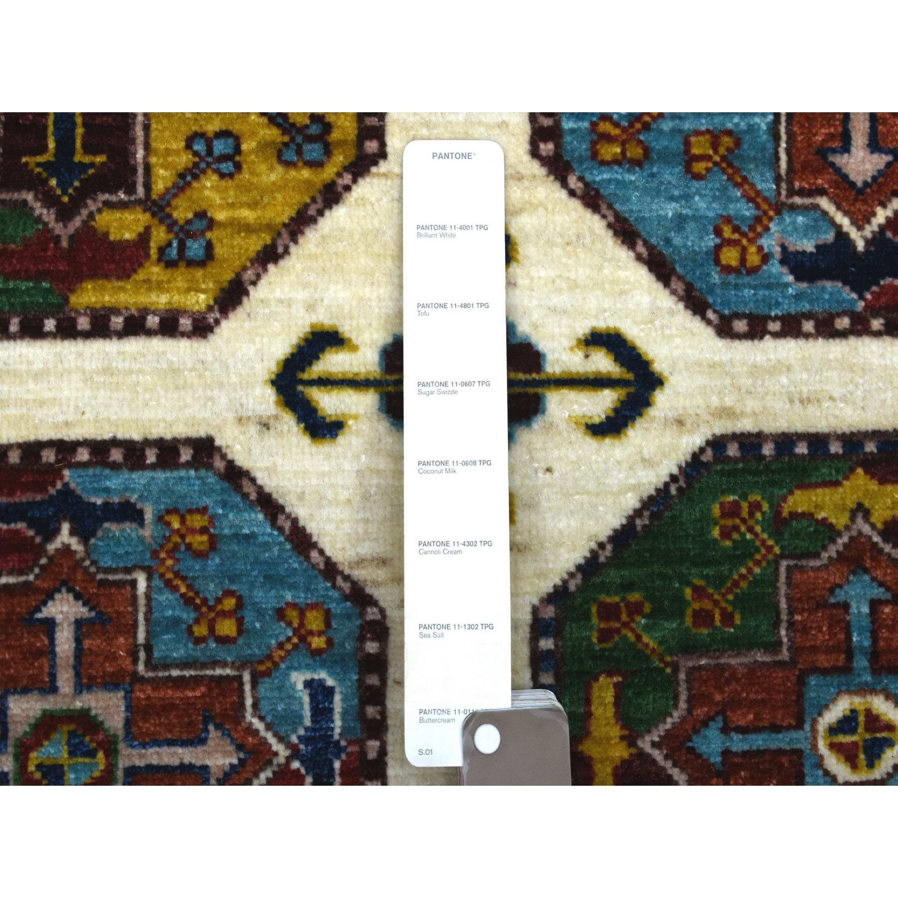 Kazak-Hand-Knotted-Rug-351500