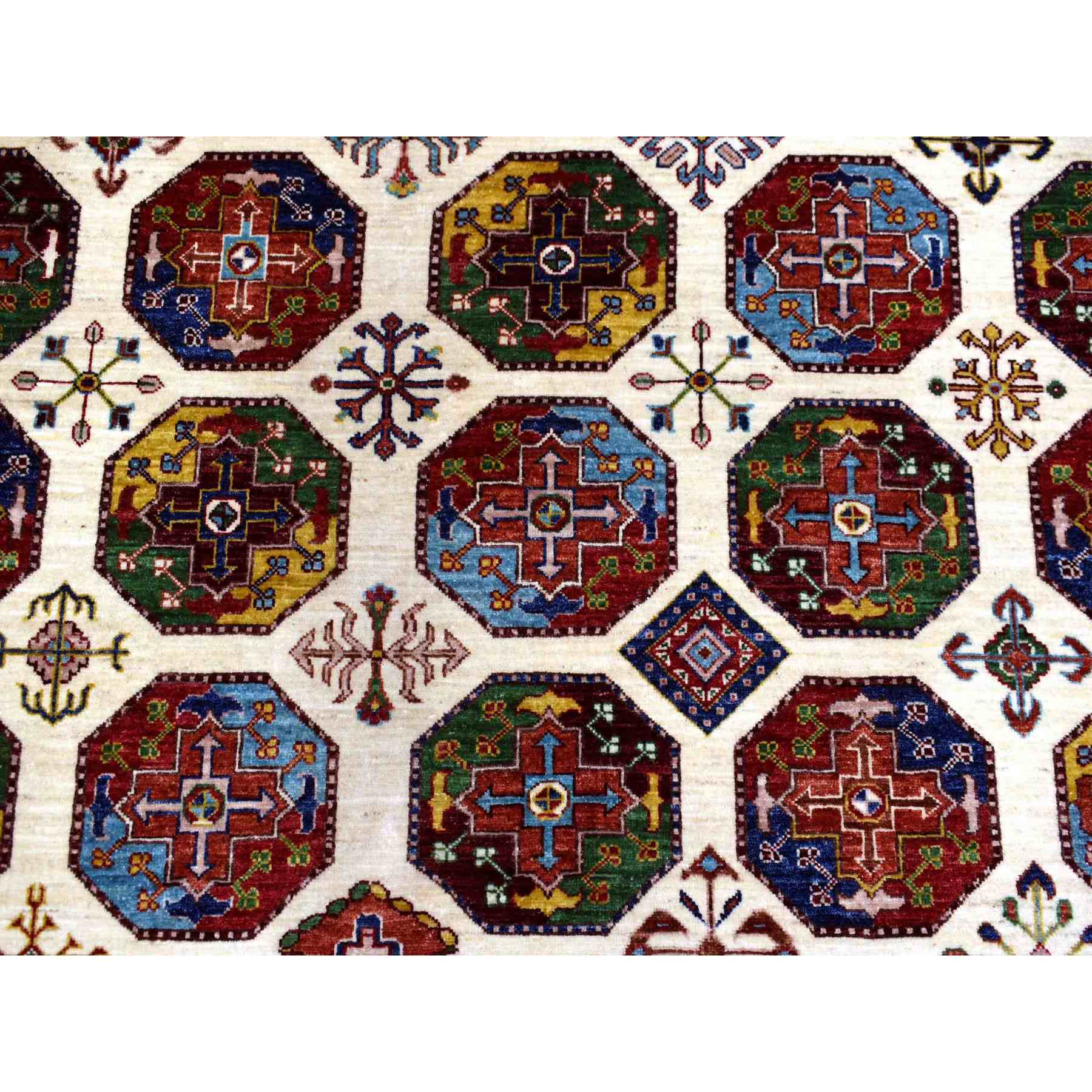 Kazak-Hand-Knotted-Rug-351500