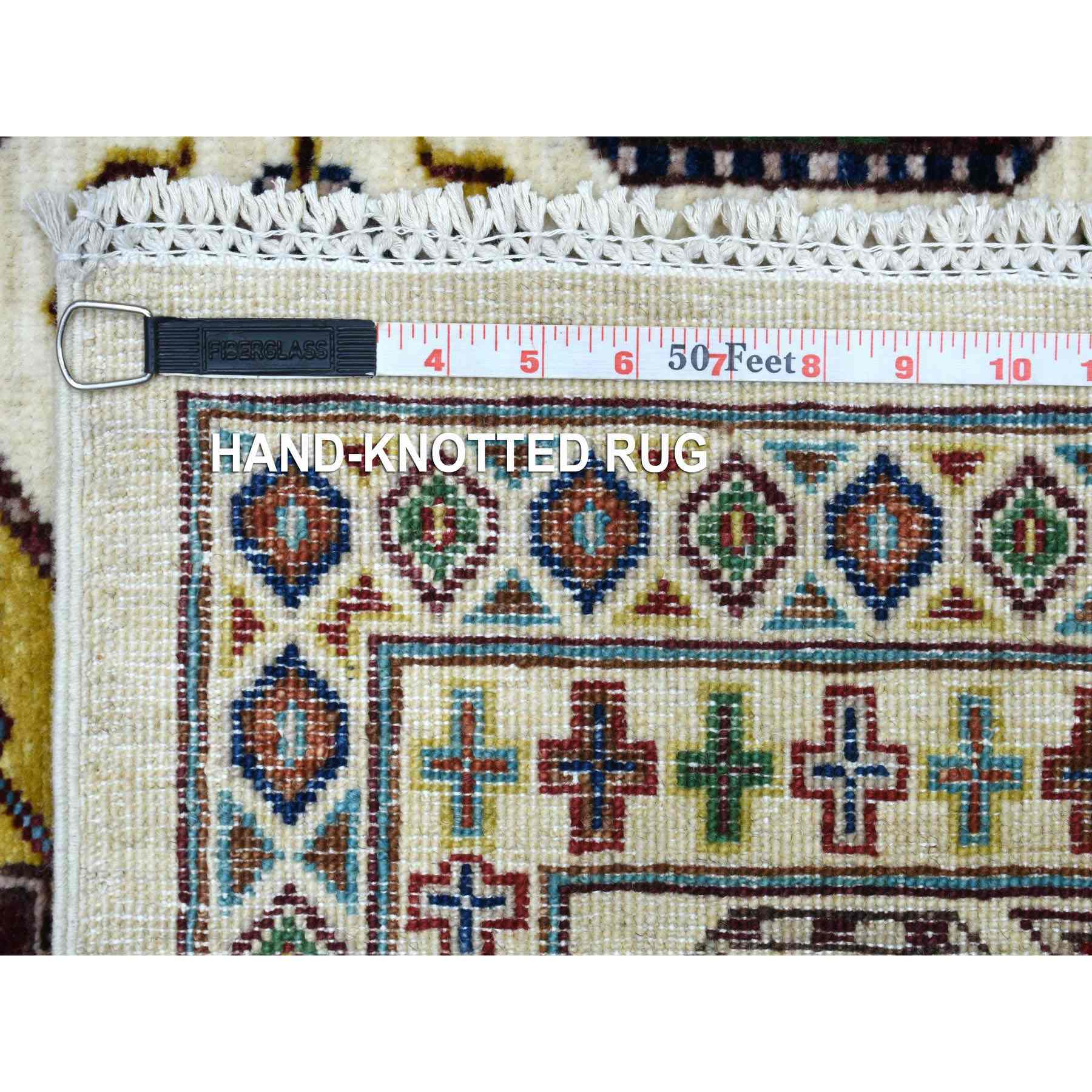 Kazak-Hand-Knotted-Rug-351500