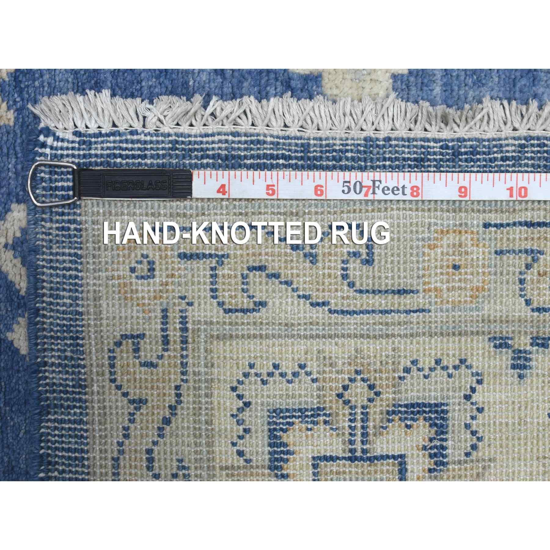 Oushak-And-Peshawar-Hand-Knotted-Rug-350020