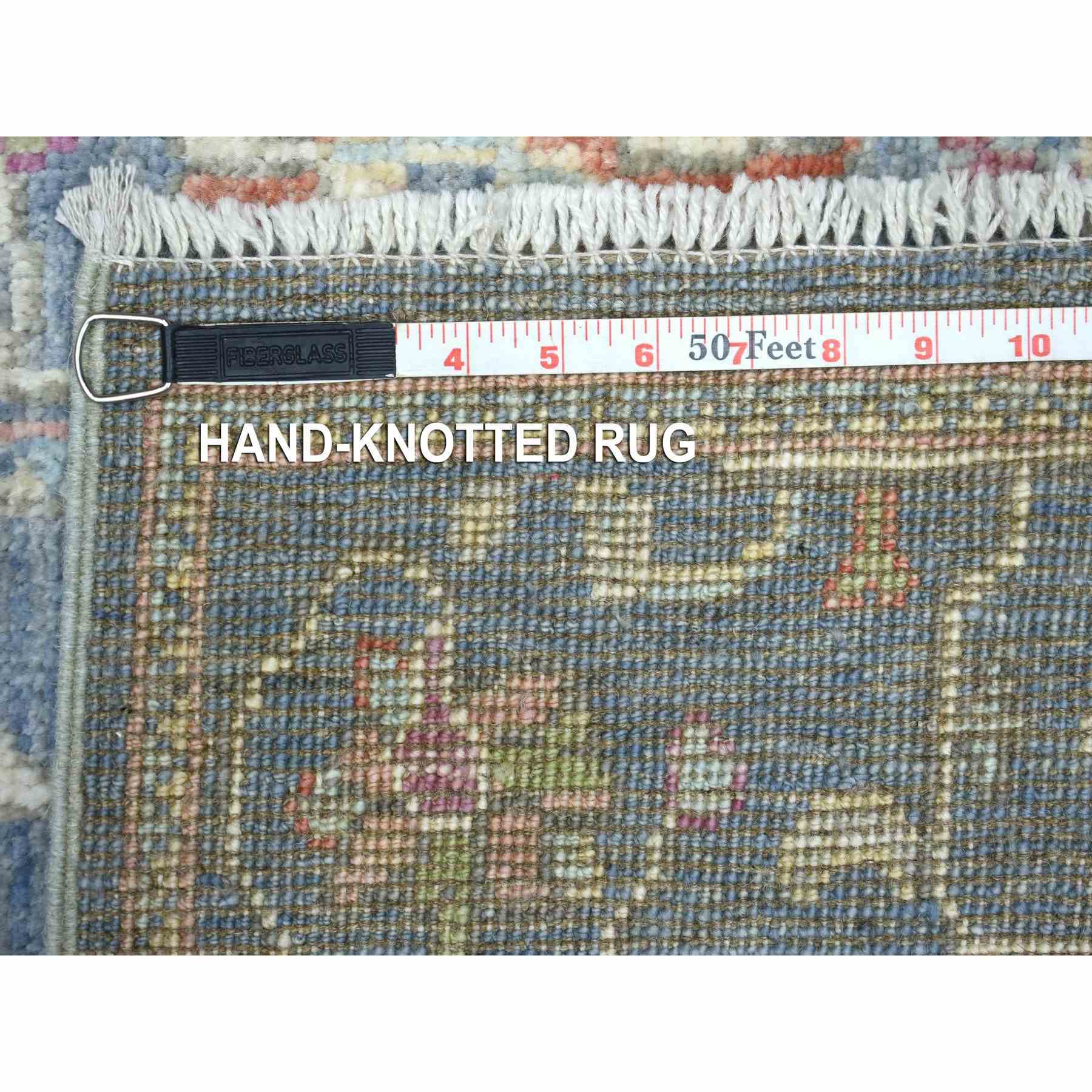 Oushak-And-Peshawar-Hand-Knotted-Rug-350260