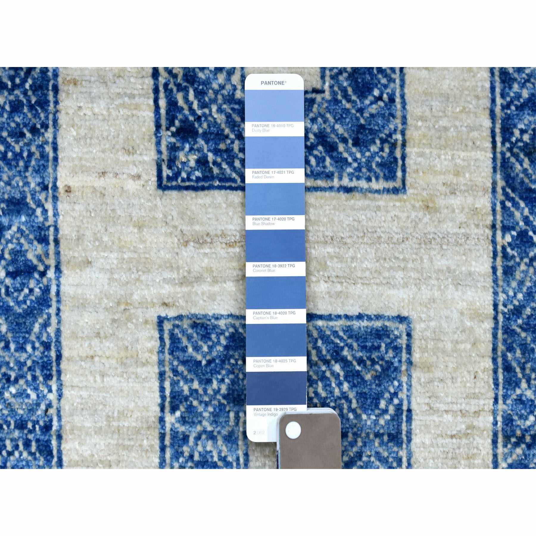 Oushak-And-Peshawar-Hand-Knotted-Rug-351550
