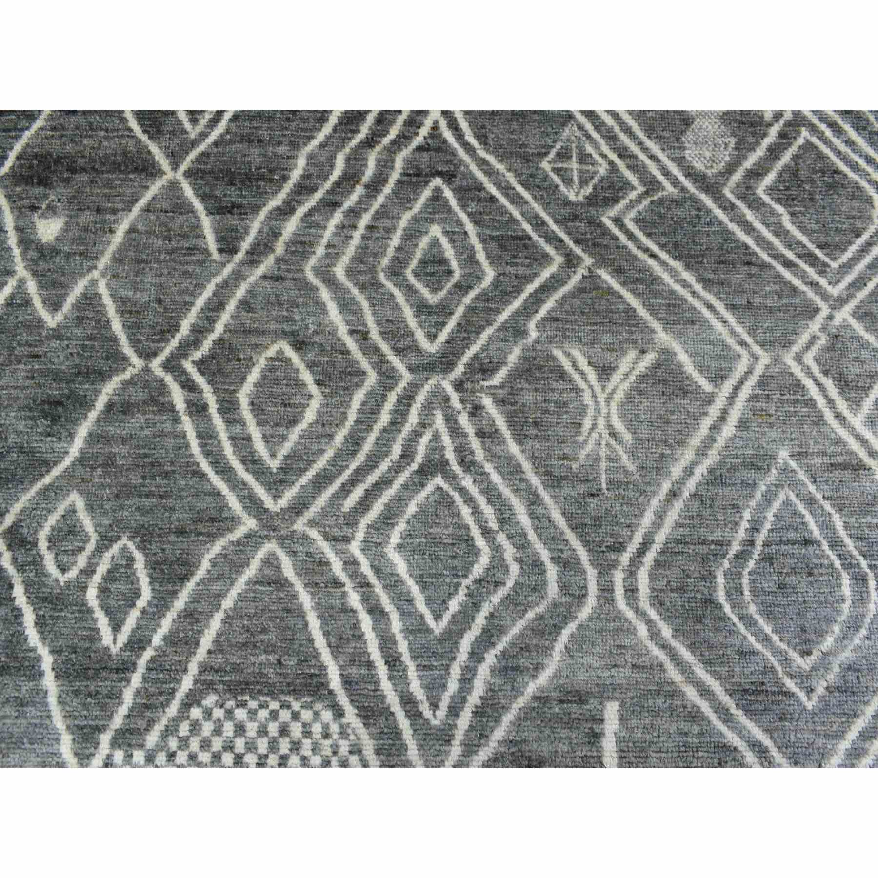 Tribal-Geometric-Hand-Knotted-Rug-350830