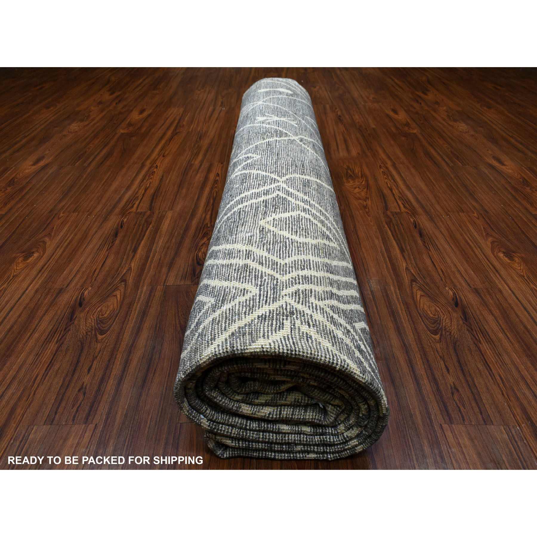 Tribal-Geometric-Hand-Knotted-Rug-350830