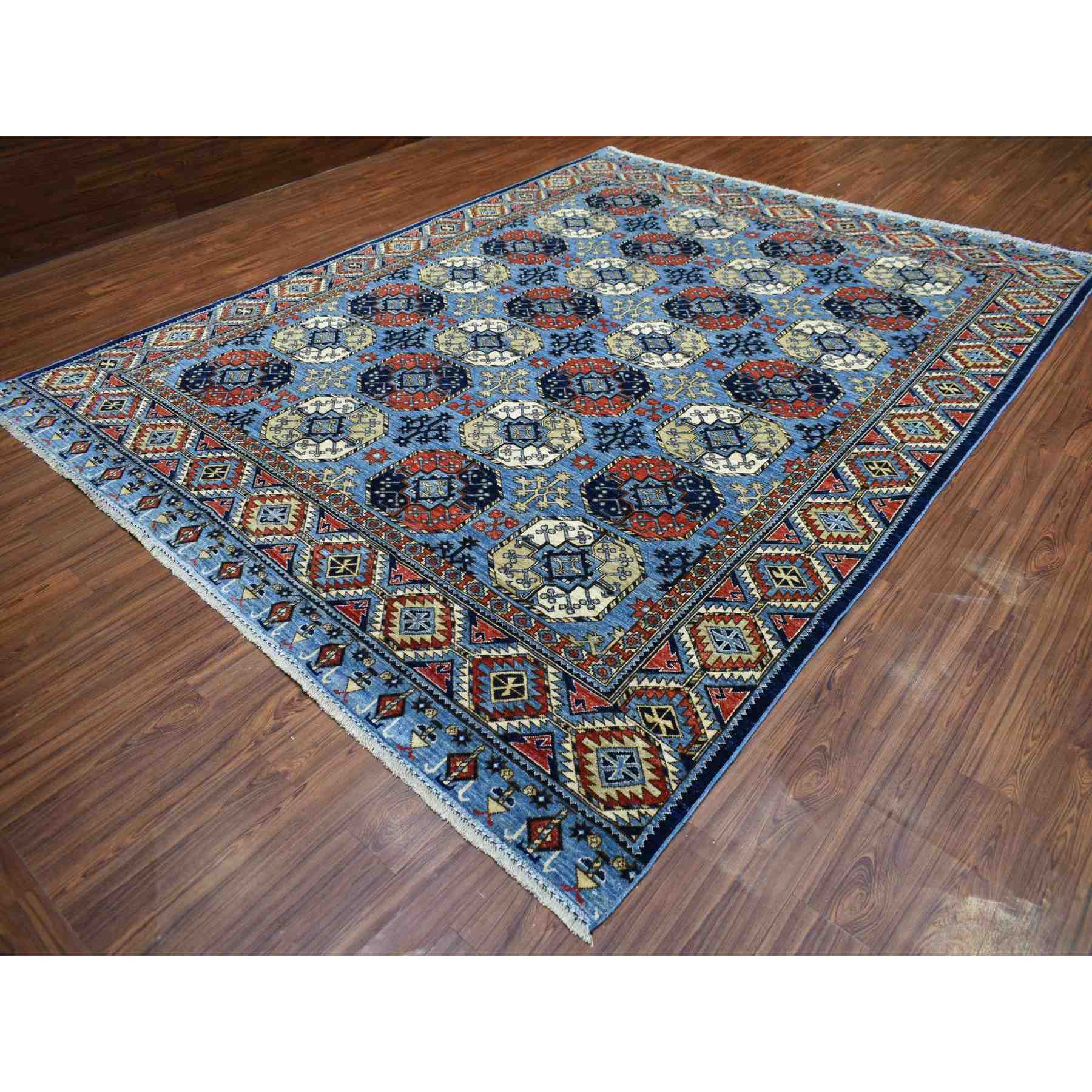 Tribal-Geometric-Hand-Knotted-Rug-351605