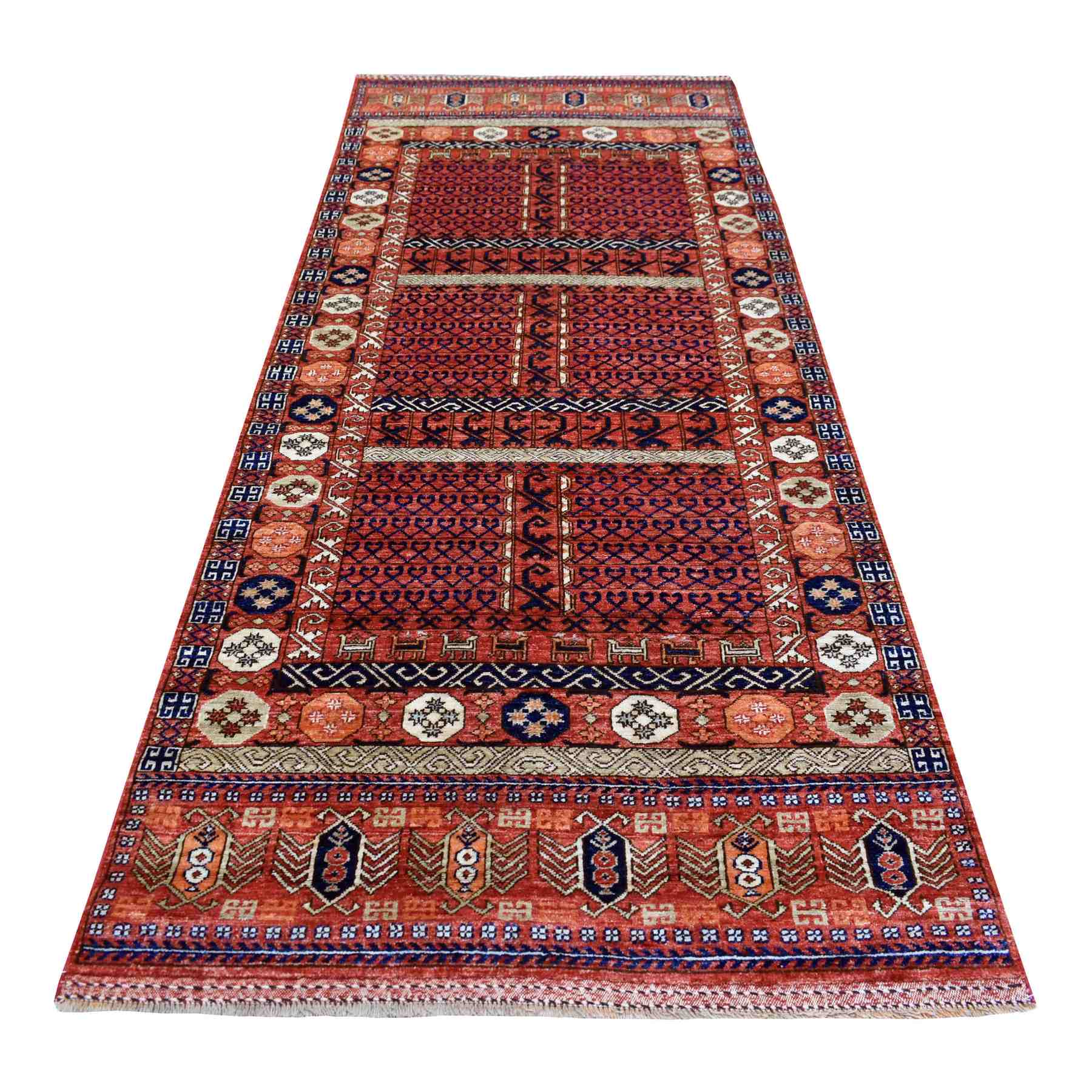 Tribal-Geometric-Hand-Knotted-Rug-351785