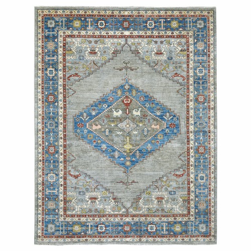 Afghan Peshawar with Bakshaish Design Soft, Velvety Plush Wool Hand Knotted Silver Gray Oriental Rug Afghan Peshawar with Bakshaish Design Soft, Velvety Plush Wool Hand Knotted Silver Gray Oriental Rug