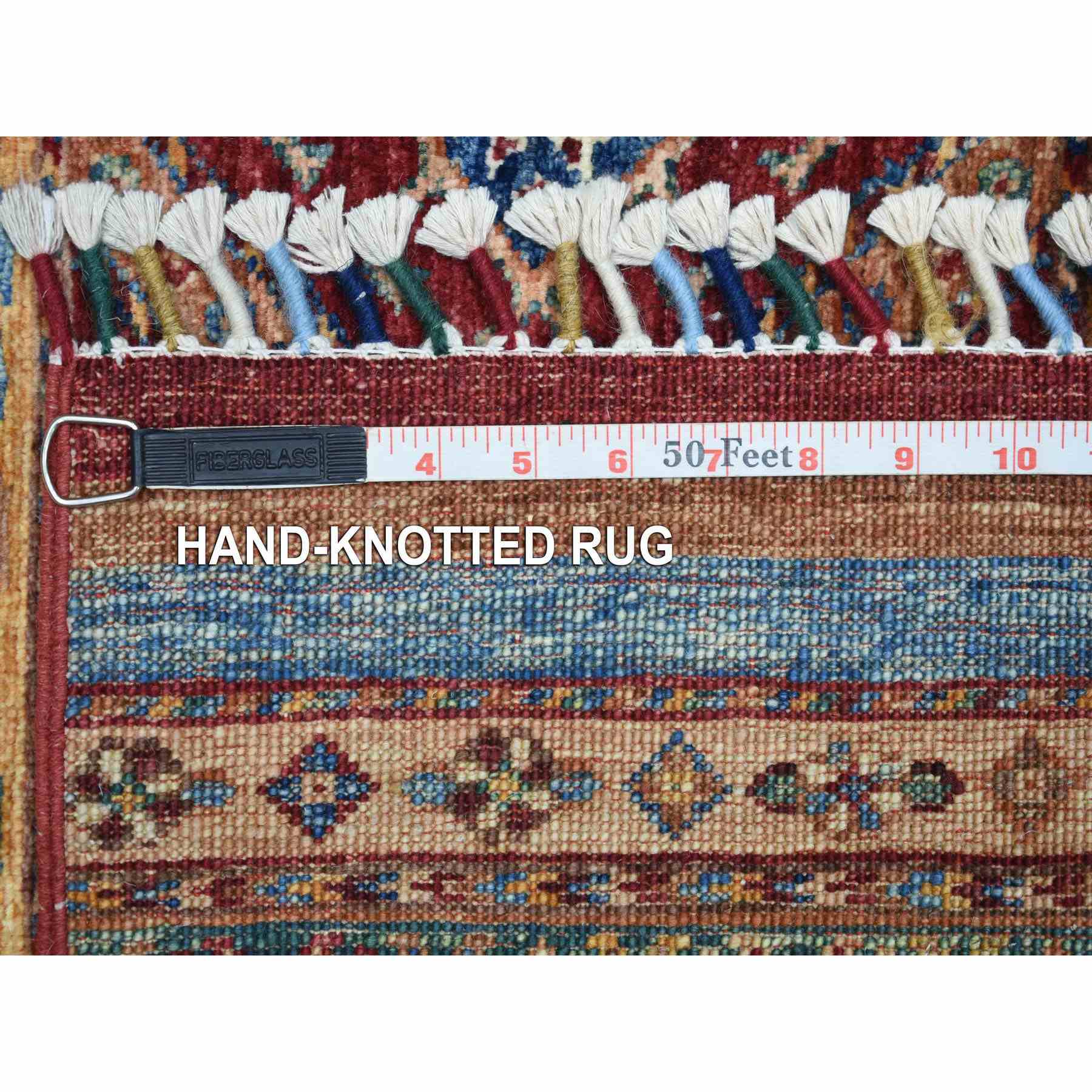 Kazak-Hand-Knotted-Rug-354490