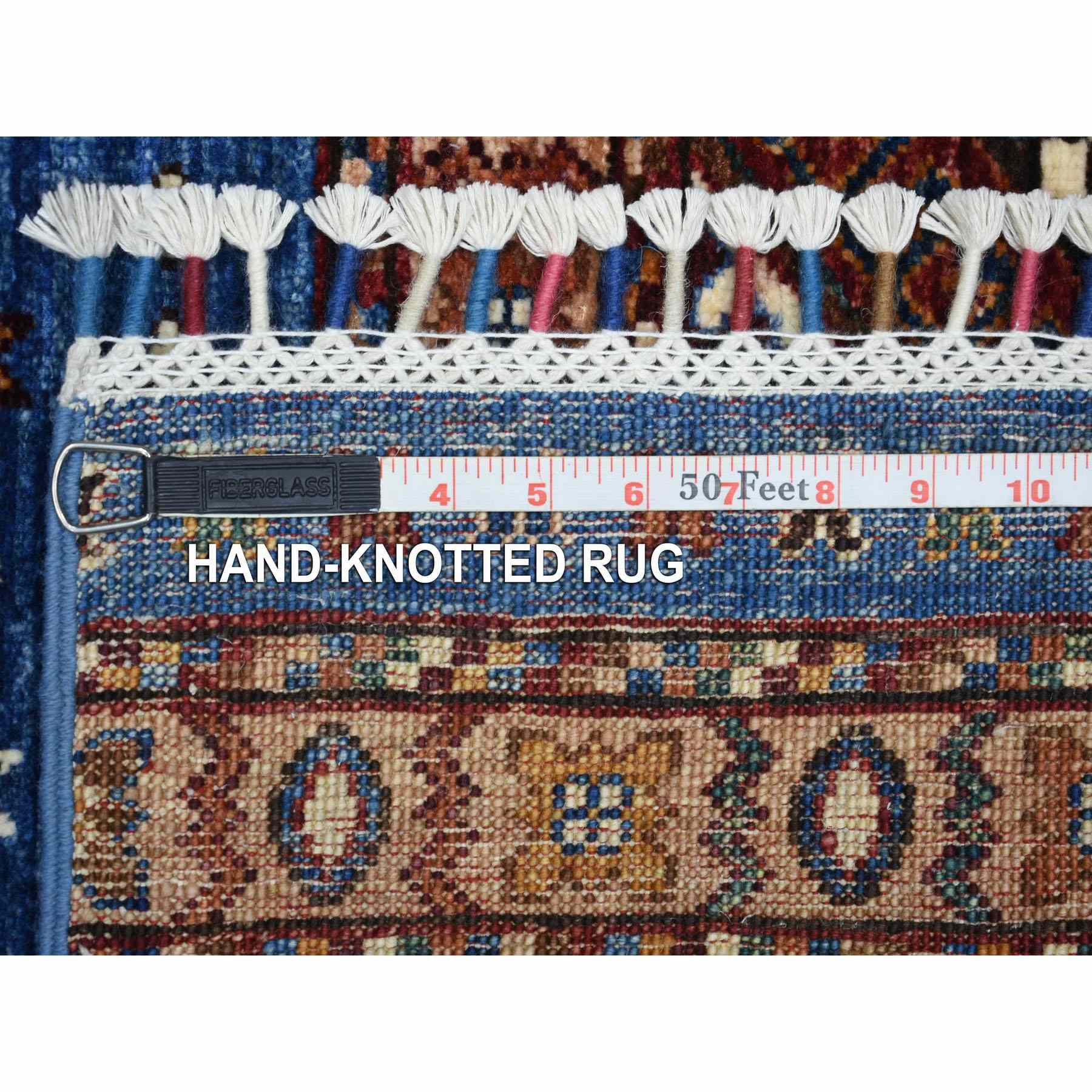 Kazak-Hand-Knotted-Rug-354530