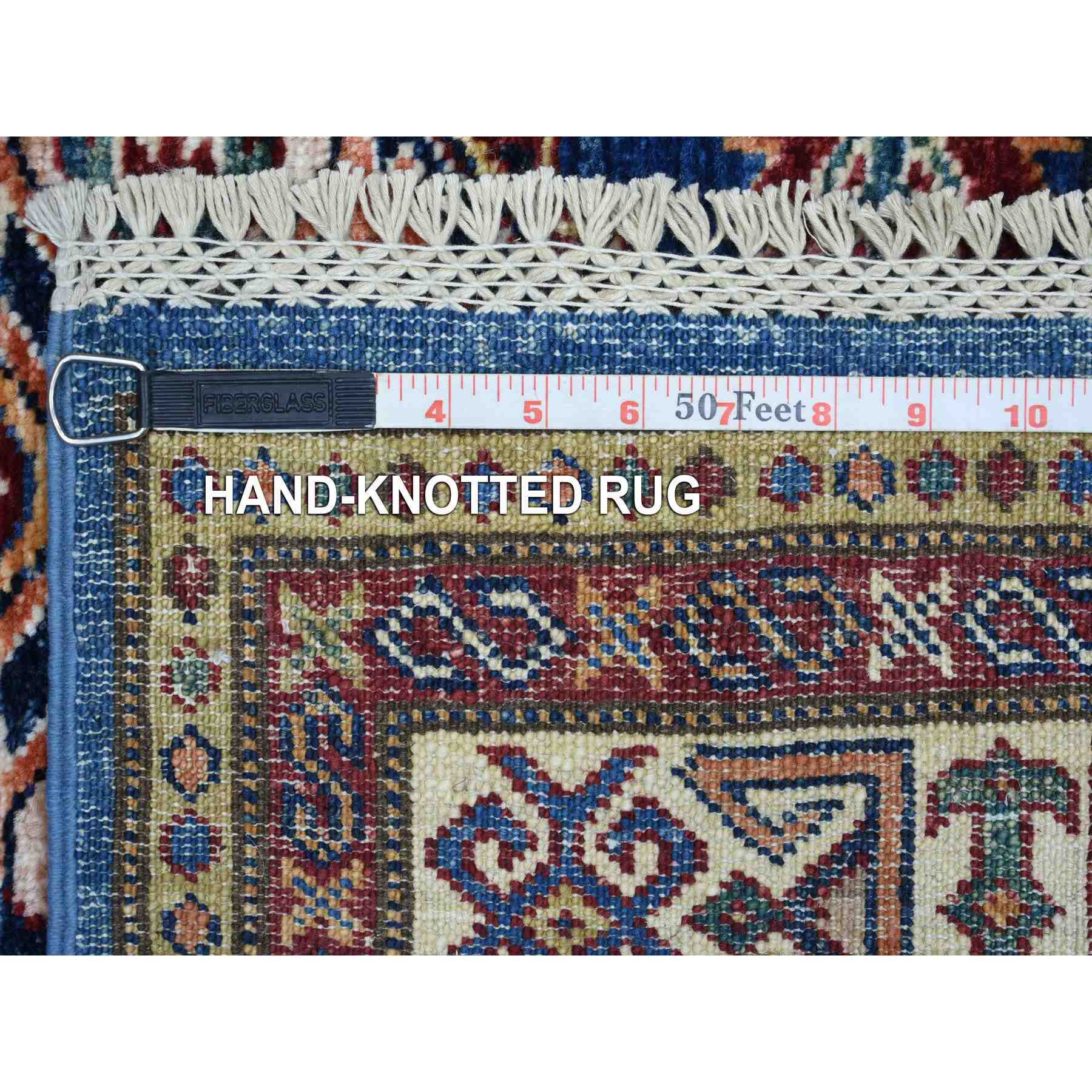 Kazak-Hand-Knotted-Rug-354790