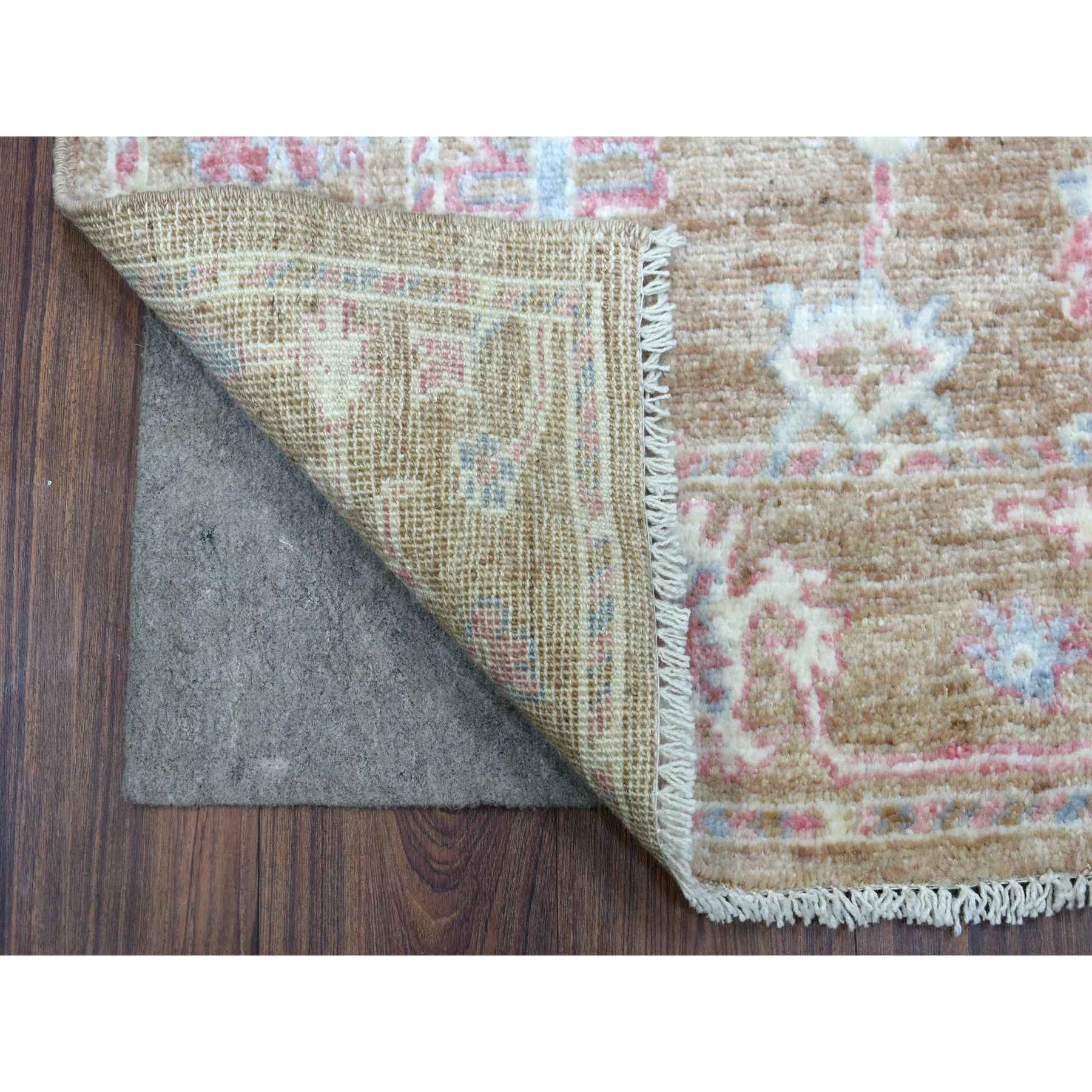 Oushak-And-Peshawar-Hand-Knotted-Rug-352720