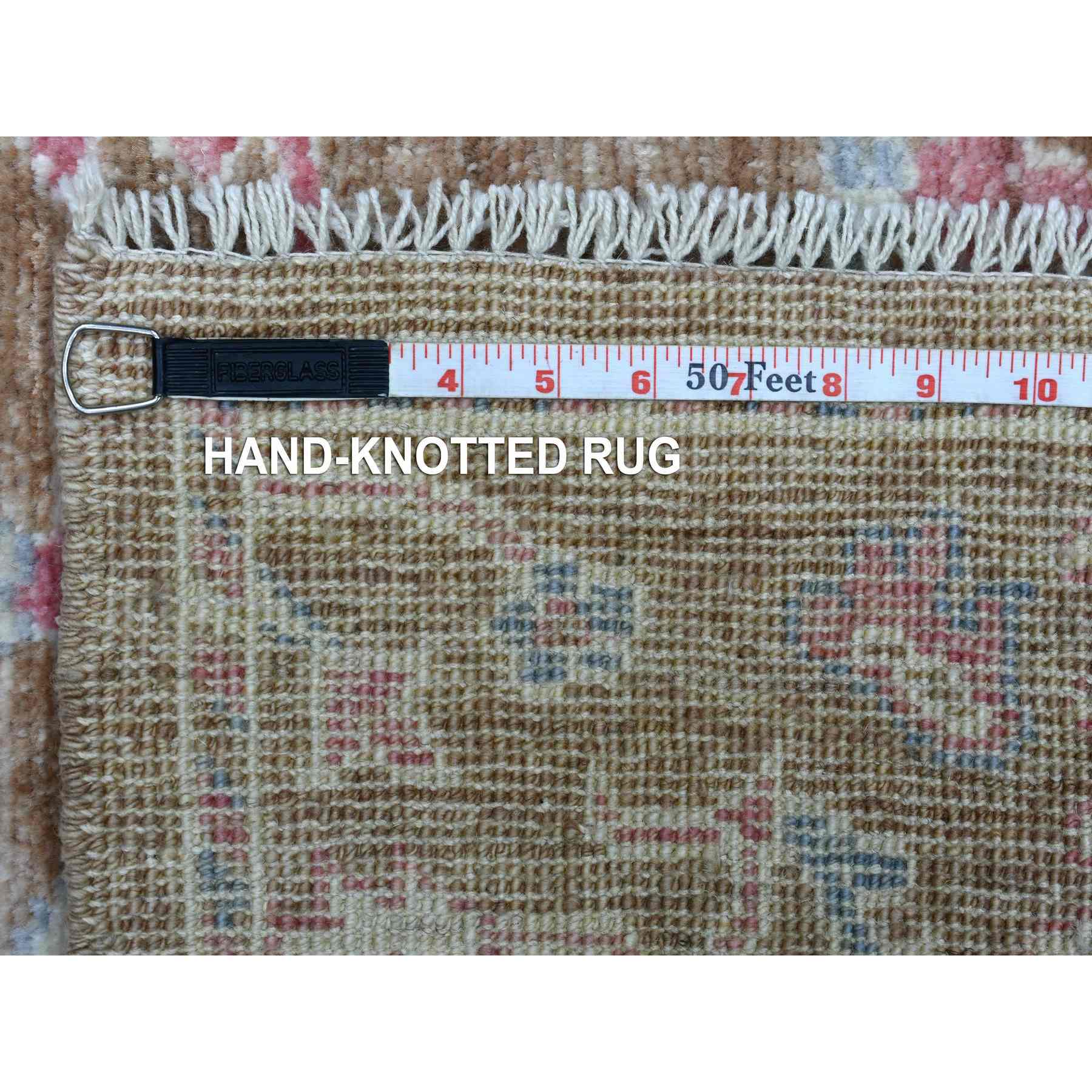 Oushak-And-Peshawar-Hand-Knotted-Rug-352720