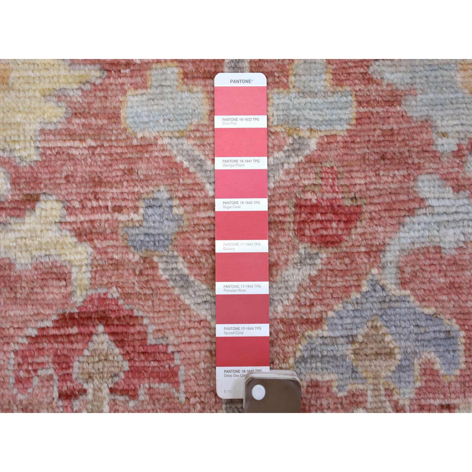 Oushak-And-Peshawar-Hand-Knotted-Rug-353755