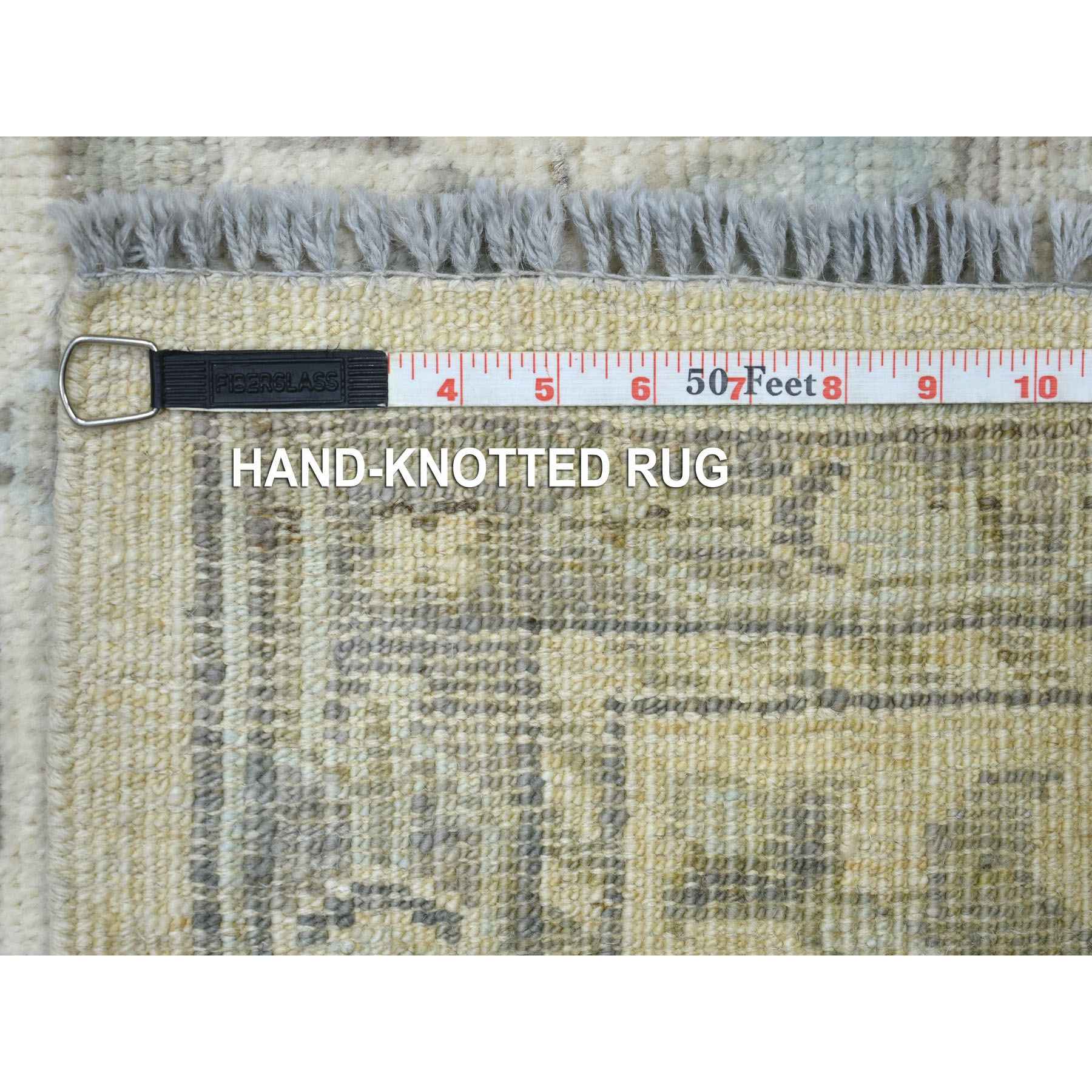 Oushak-And-Peshawar-Hand-Knotted-Rug-354300