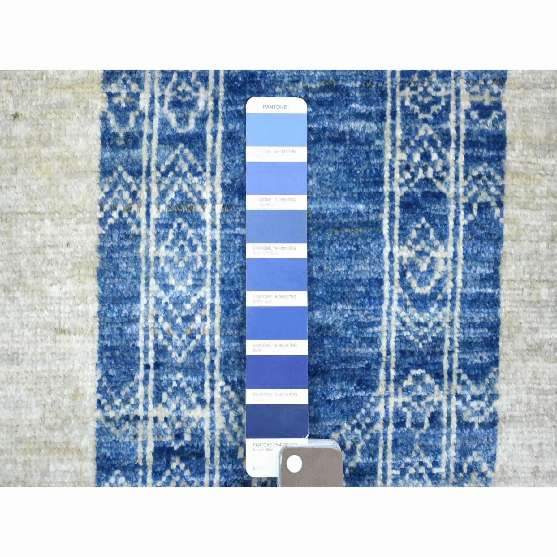 Oushak-And-Peshawar-Hand-Knotted-Rug-354670