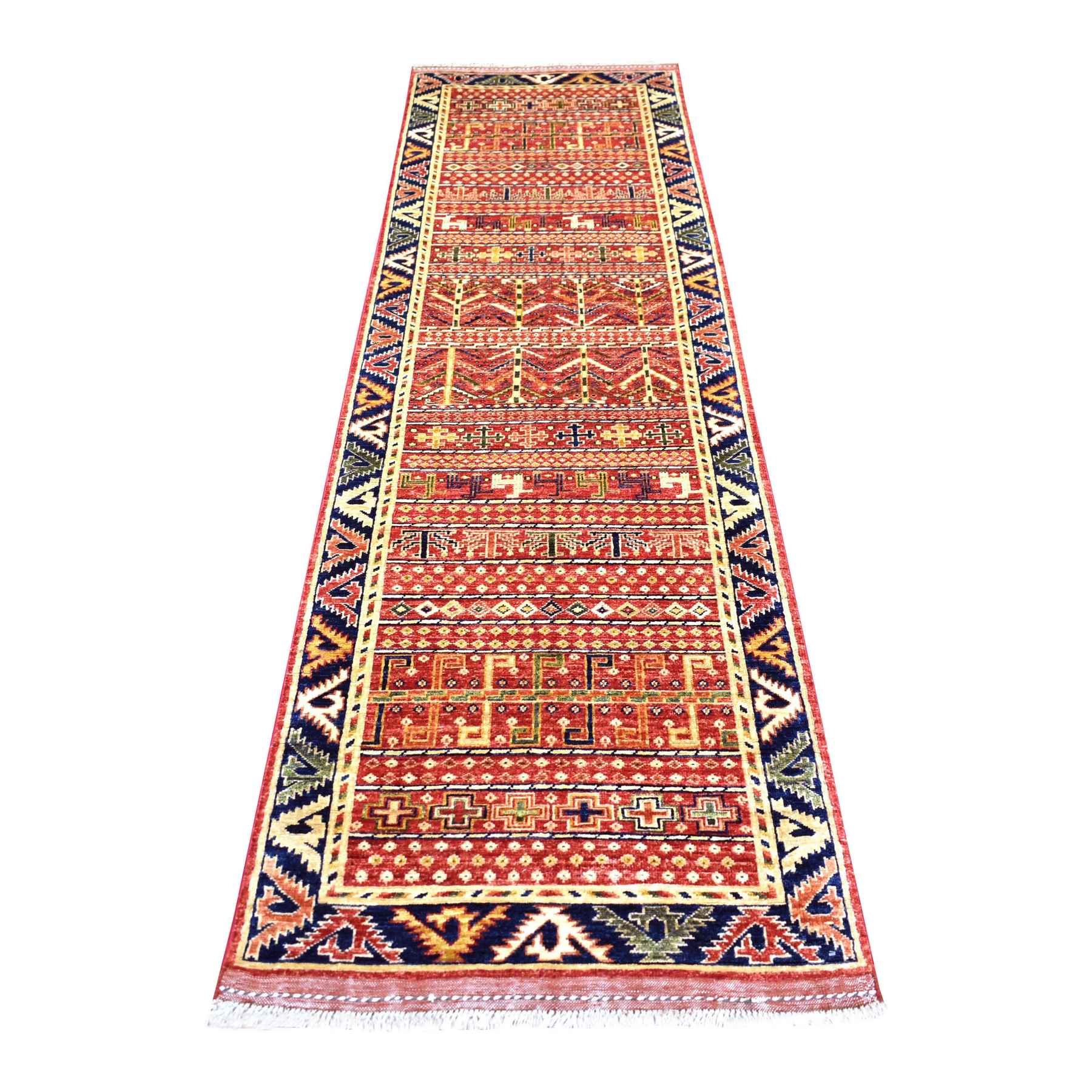 Tribal-Geometric-Hand-Knotted-Rug-353090