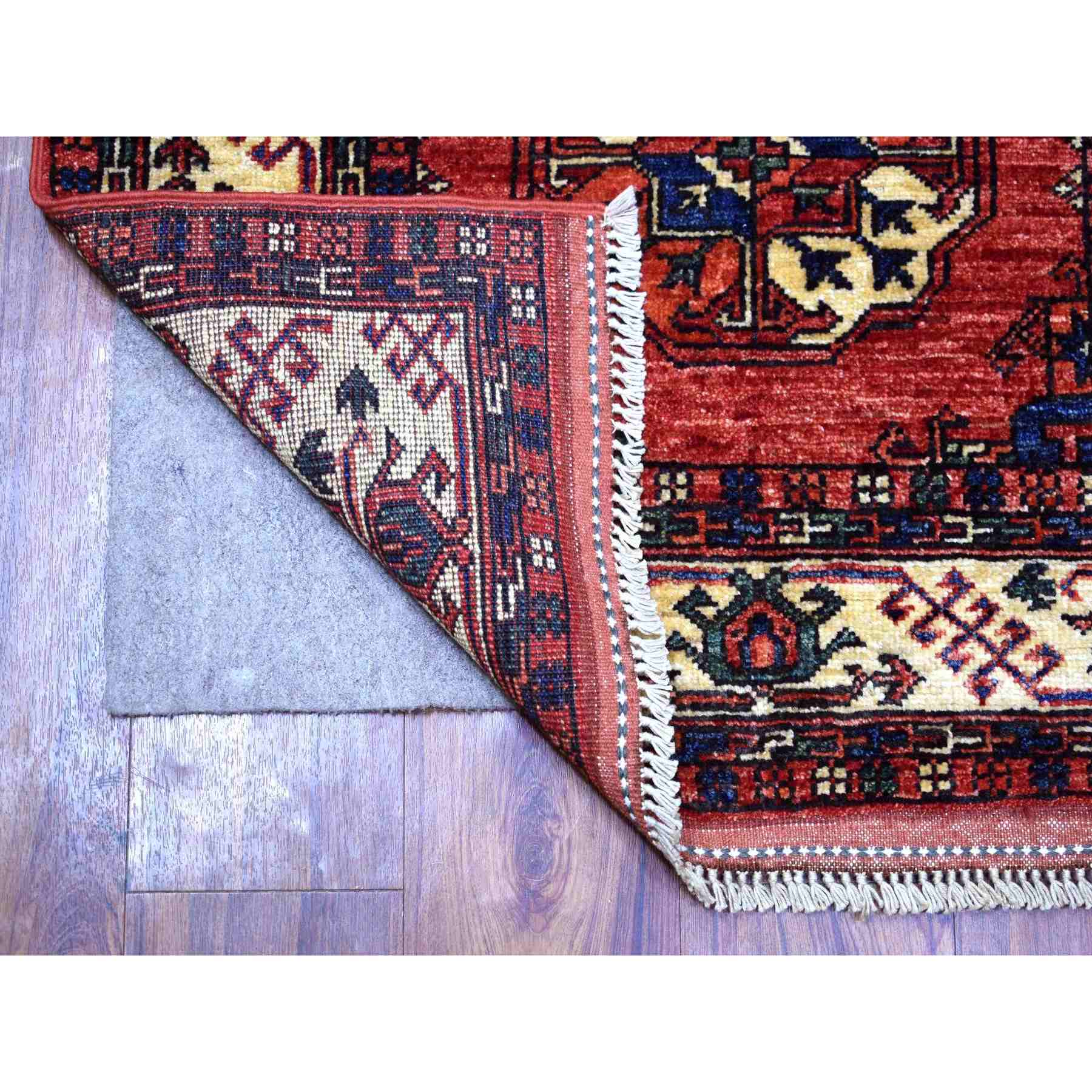 Tribal-Geometric-Hand-Knotted-Rug-353100