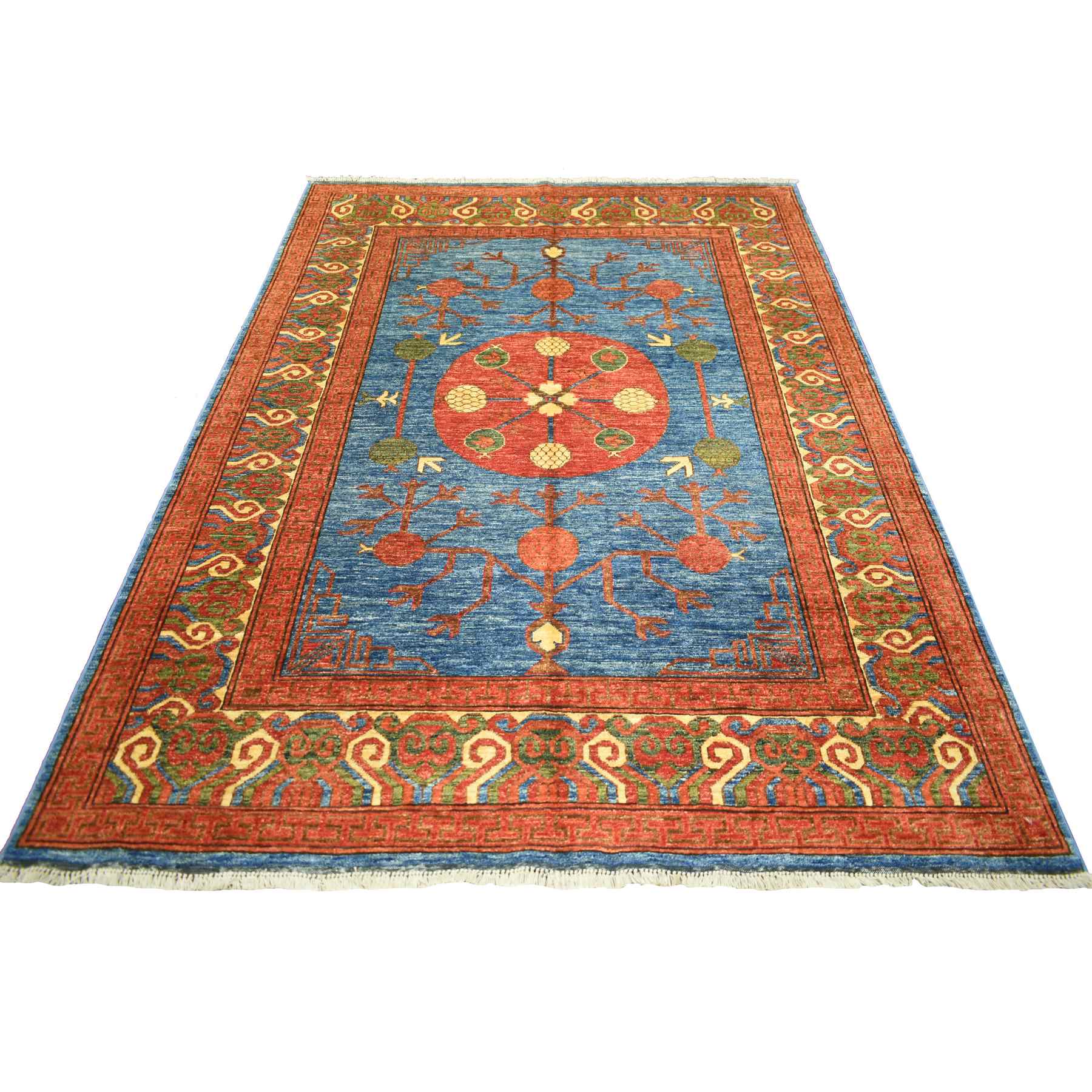 Tribal-Geometric-Hand-Knotted-Rug-353240