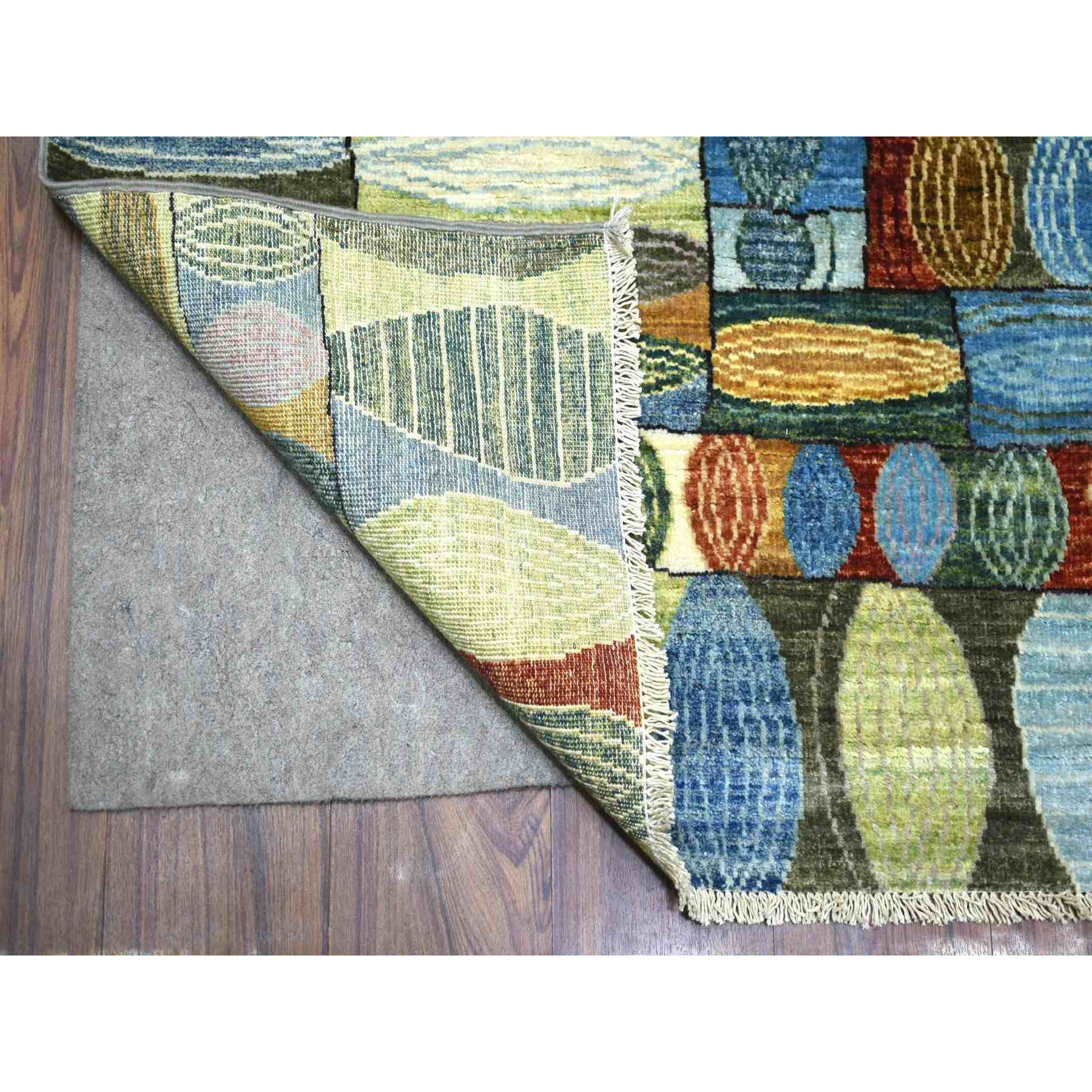 Tribal-Geometric-Hand-Knotted-Rug-353470