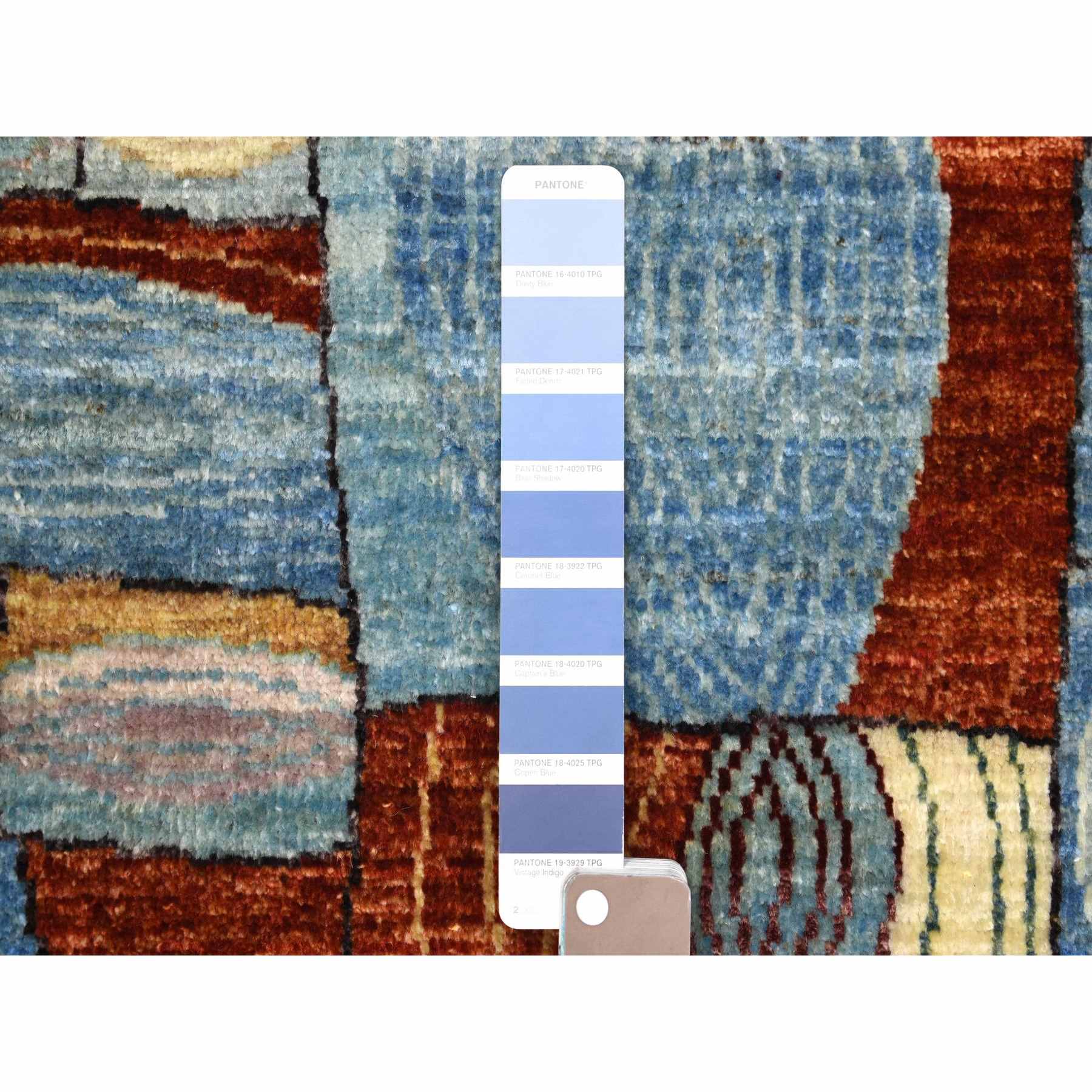 Tribal-Geometric-Hand-Knotted-Rug-353470