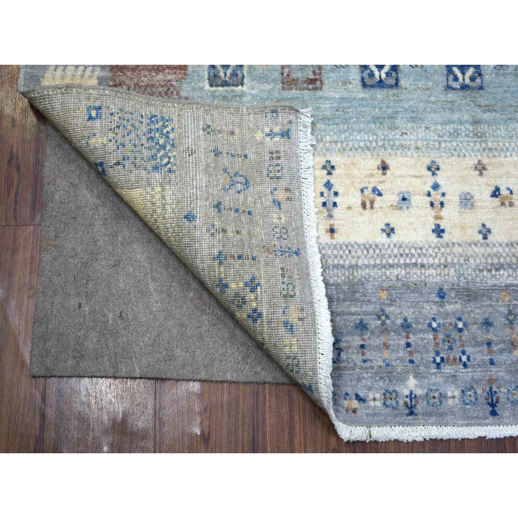 Tribal-Geometric-Hand-Knotted-Rug-353495