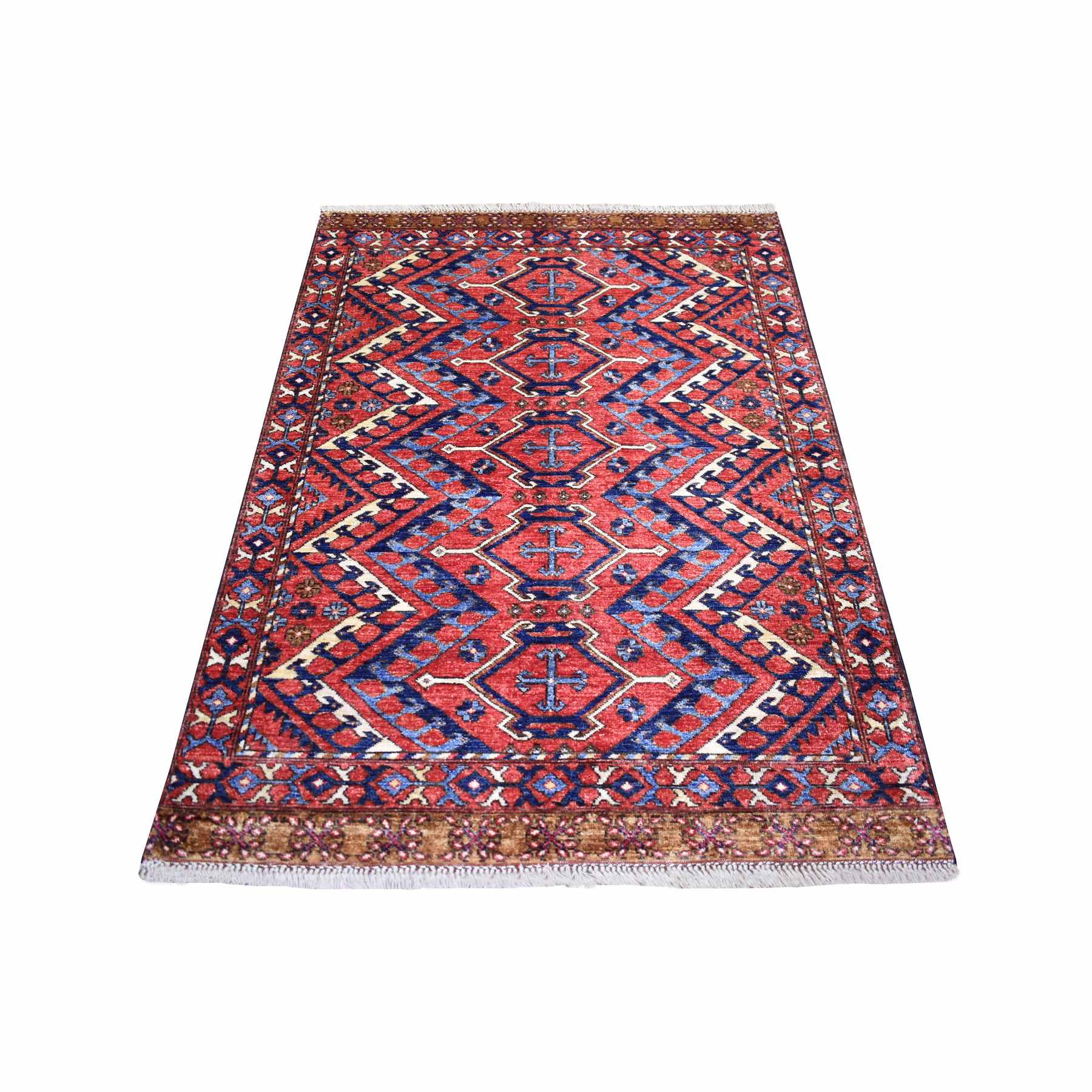 Tribal-Geometric-Hand-Knotted-Rug-353625