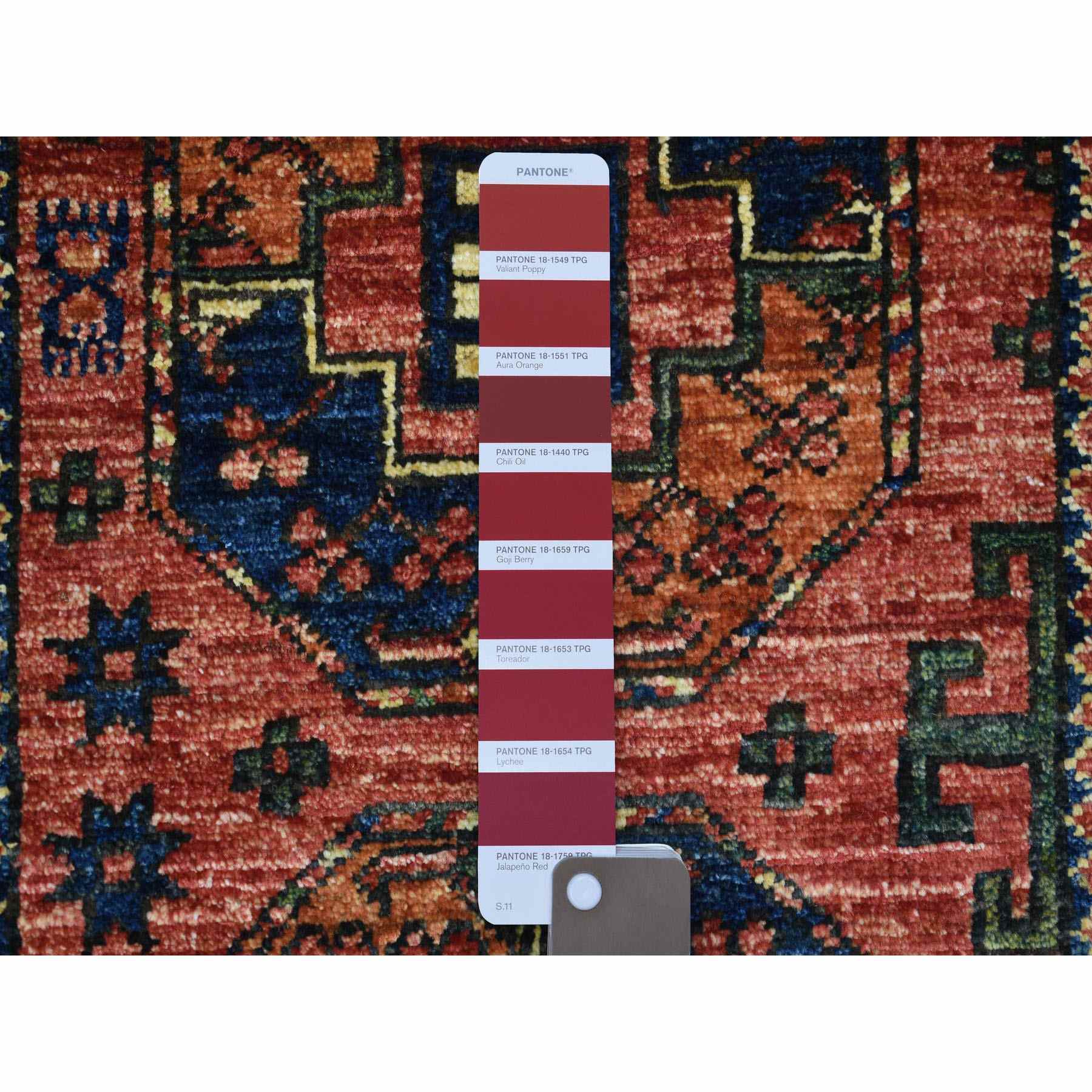 Tribal-Geometric-Hand-Knotted-Rug-353785