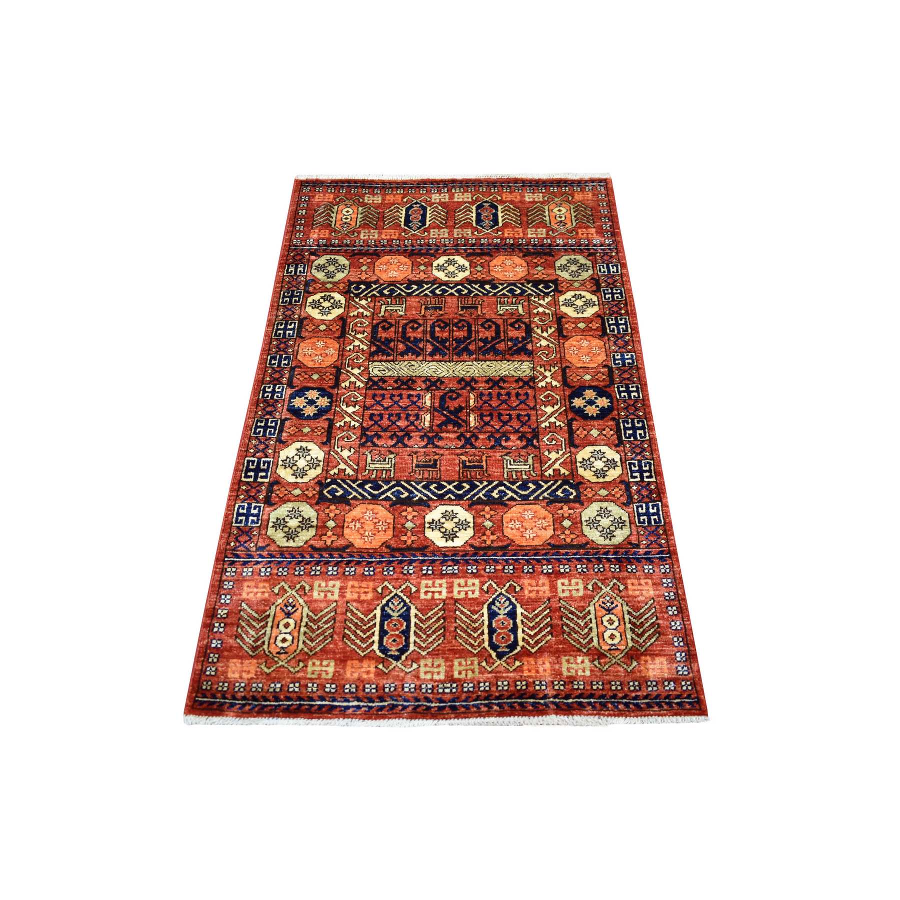 Tribal-Geometric-Hand-Knotted-Rug-353915