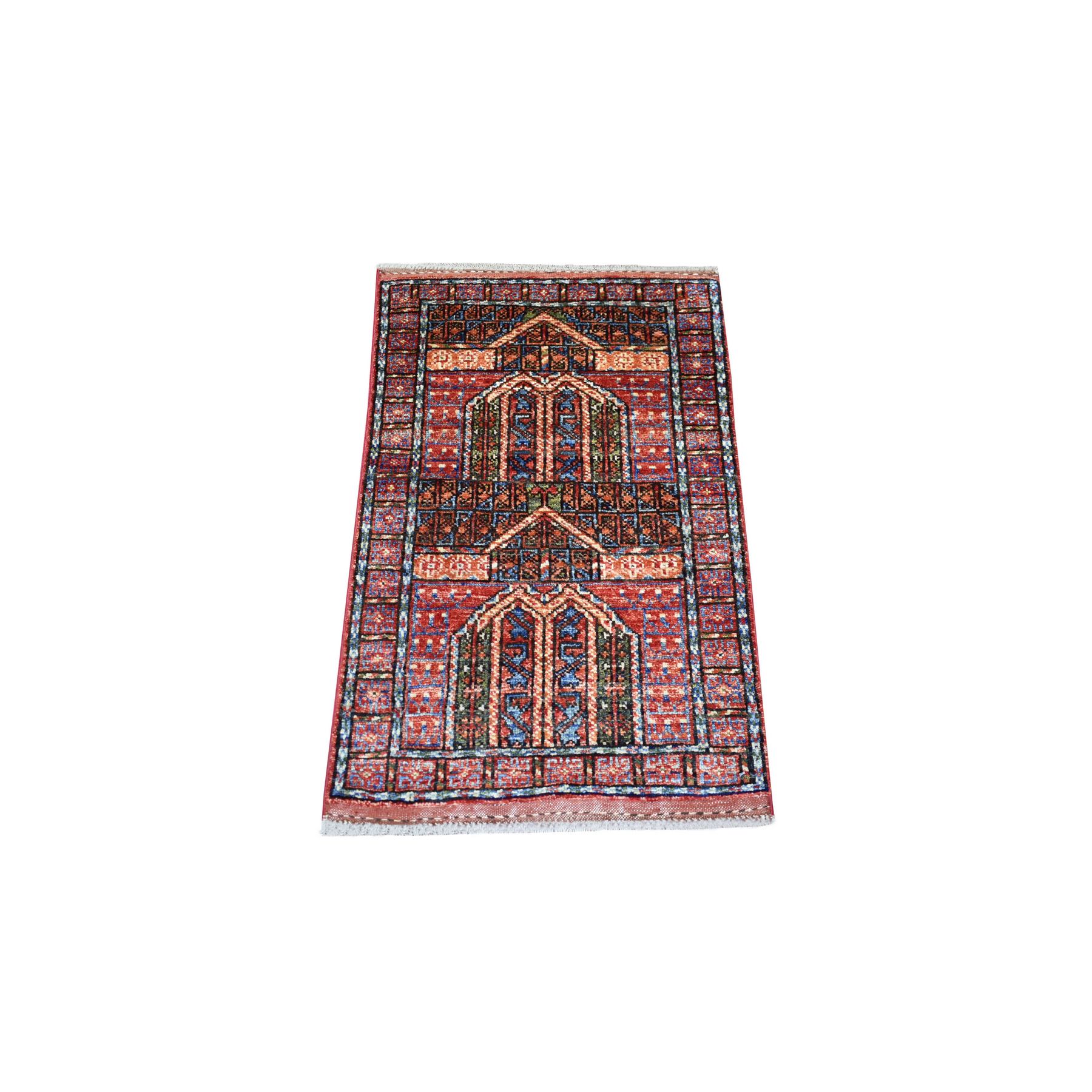 Tribal-Geometric-Hand-Knotted-Rug-354085