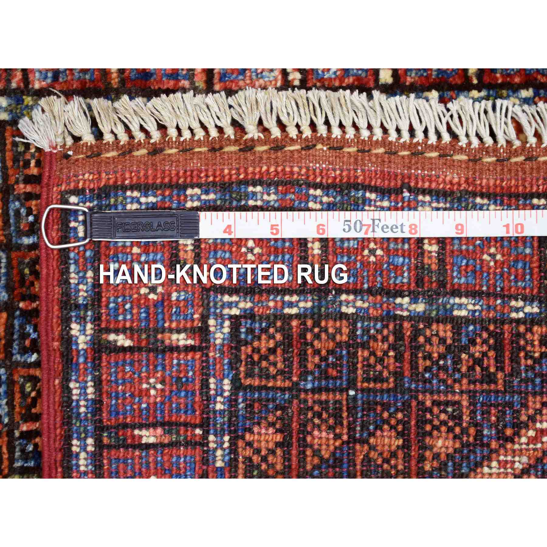 Tribal-Geometric-Hand-Knotted-Rug-354085