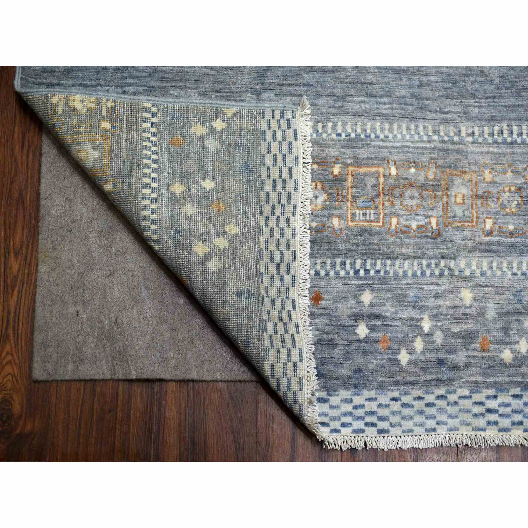 Tribal-Geometric-Hand-Knotted-Rug-354365