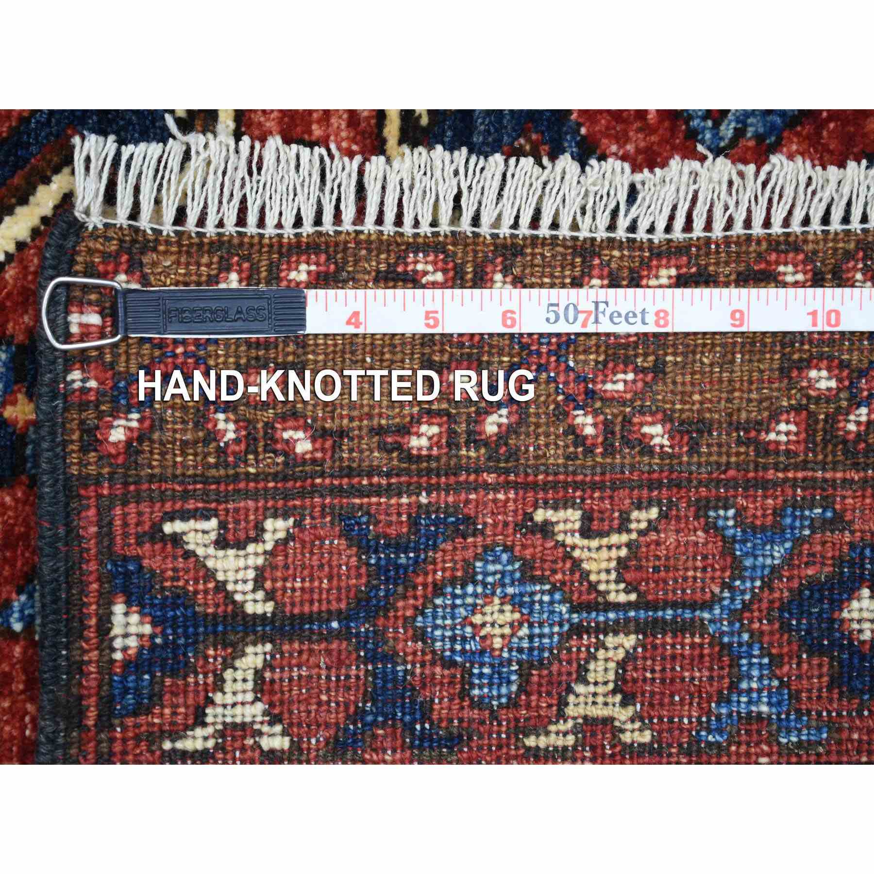 Tribal-Geometric-Hand-Knotted-Rug-354585