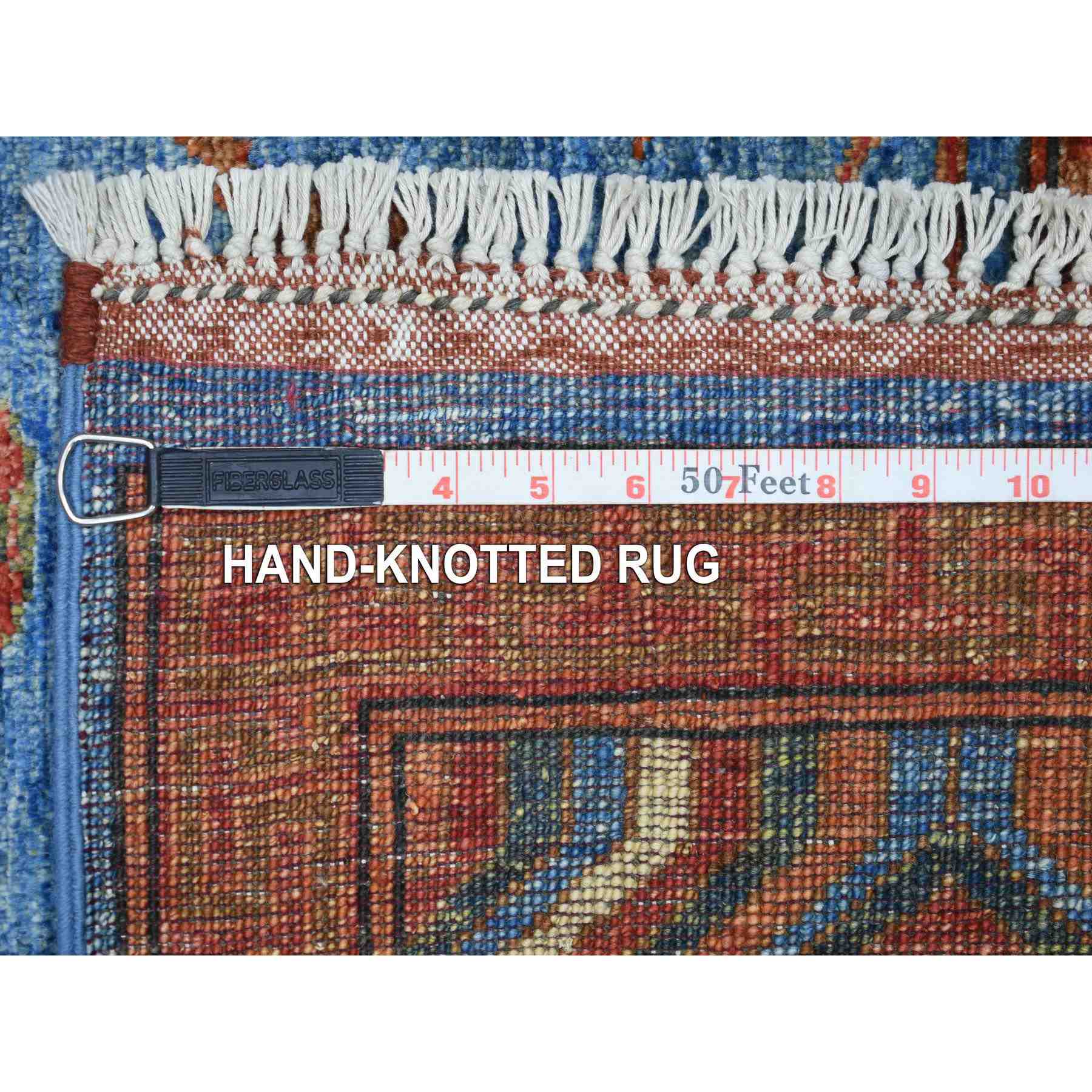 Tribal-Geometric-Hand-Knotted-Rug-354860