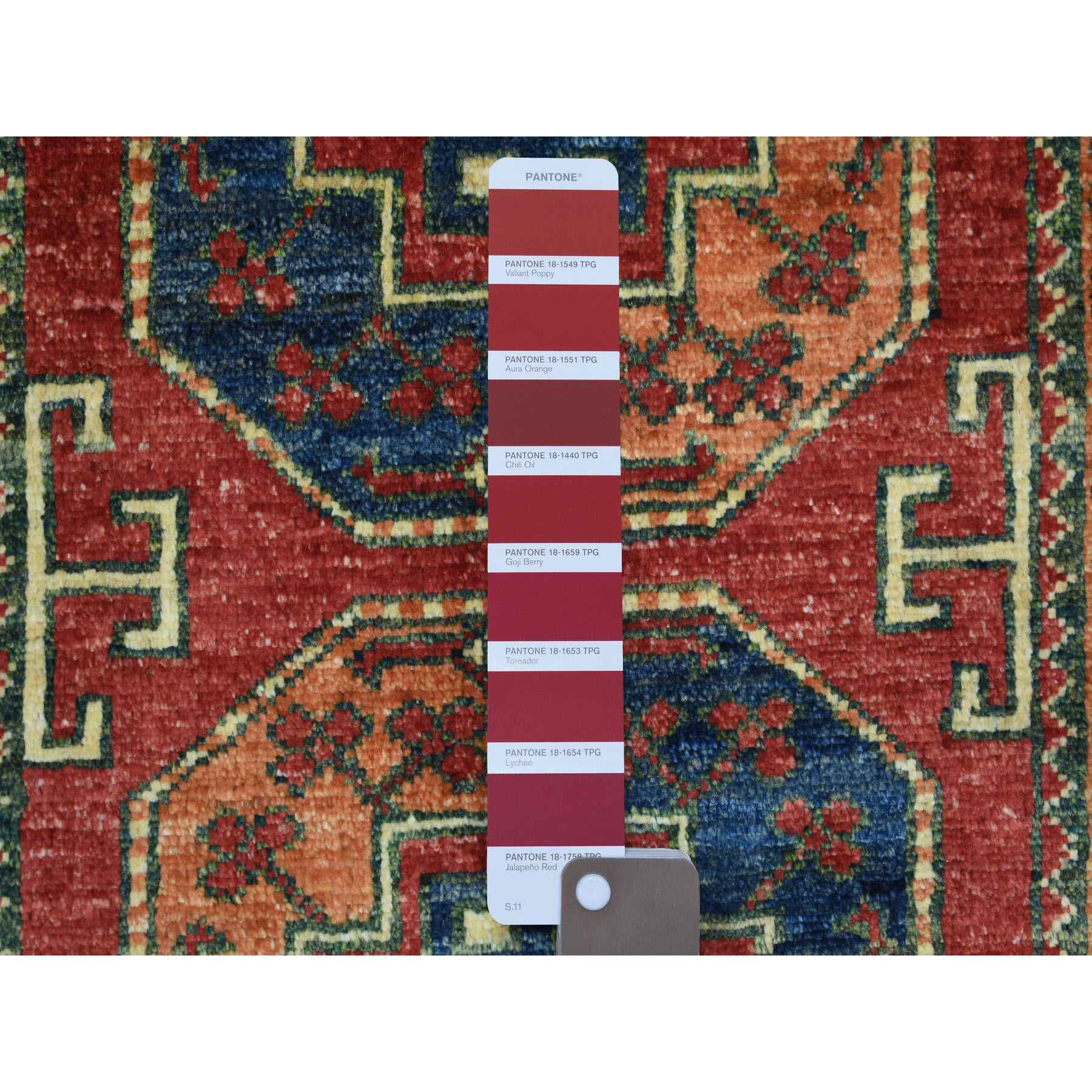 Tribal-Geometric-Hand-Knotted-Rug-354880