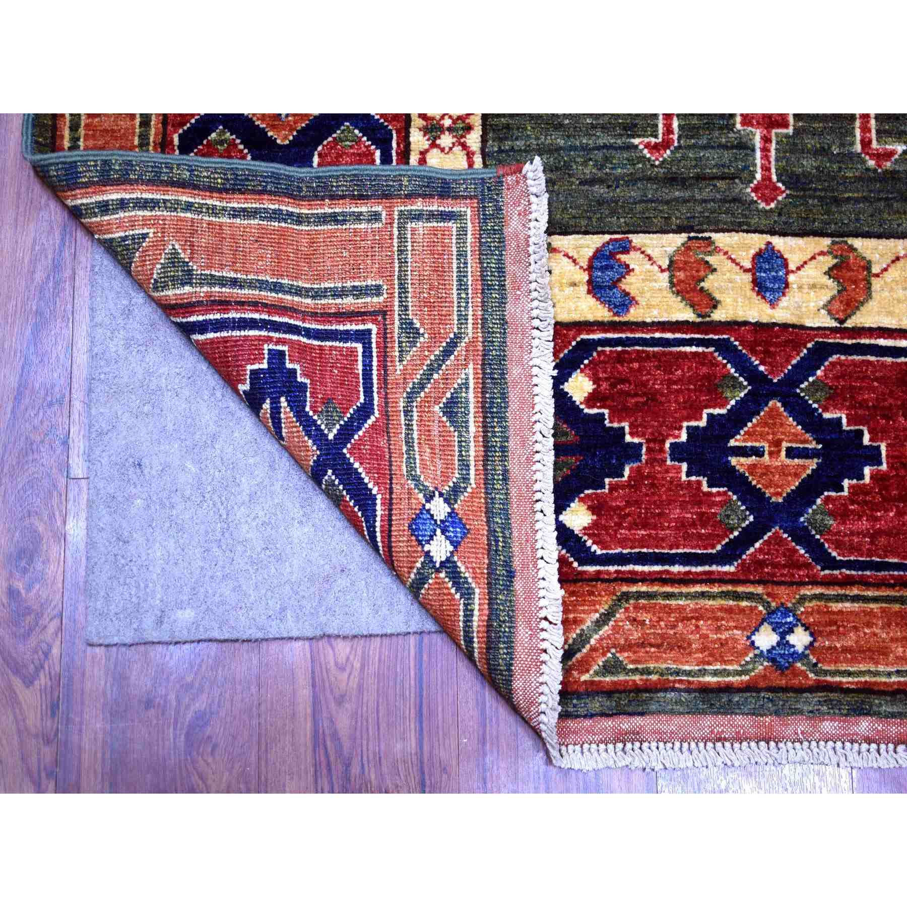 Tribal-Geometric-Hand-Knotted-Rug-354965