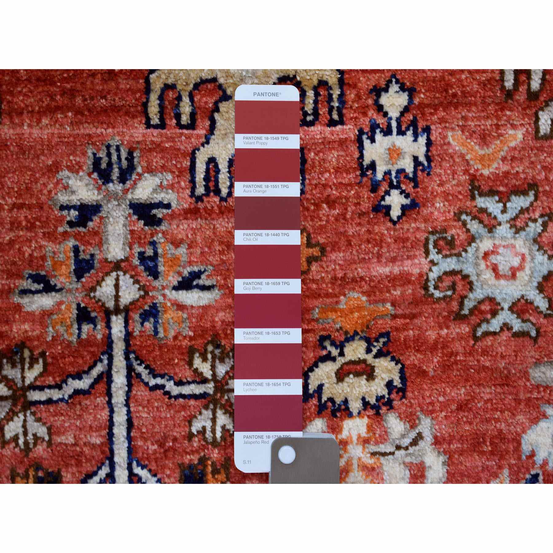 Tribal-Geometric-Hand-Knotted-Rug-354970