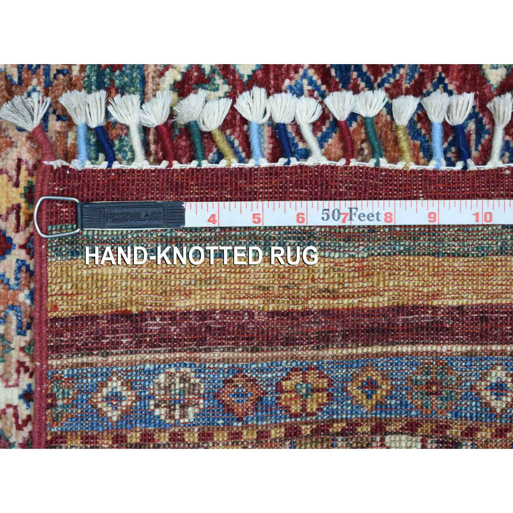 Kazak-Hand-Knotted-Rug-355735