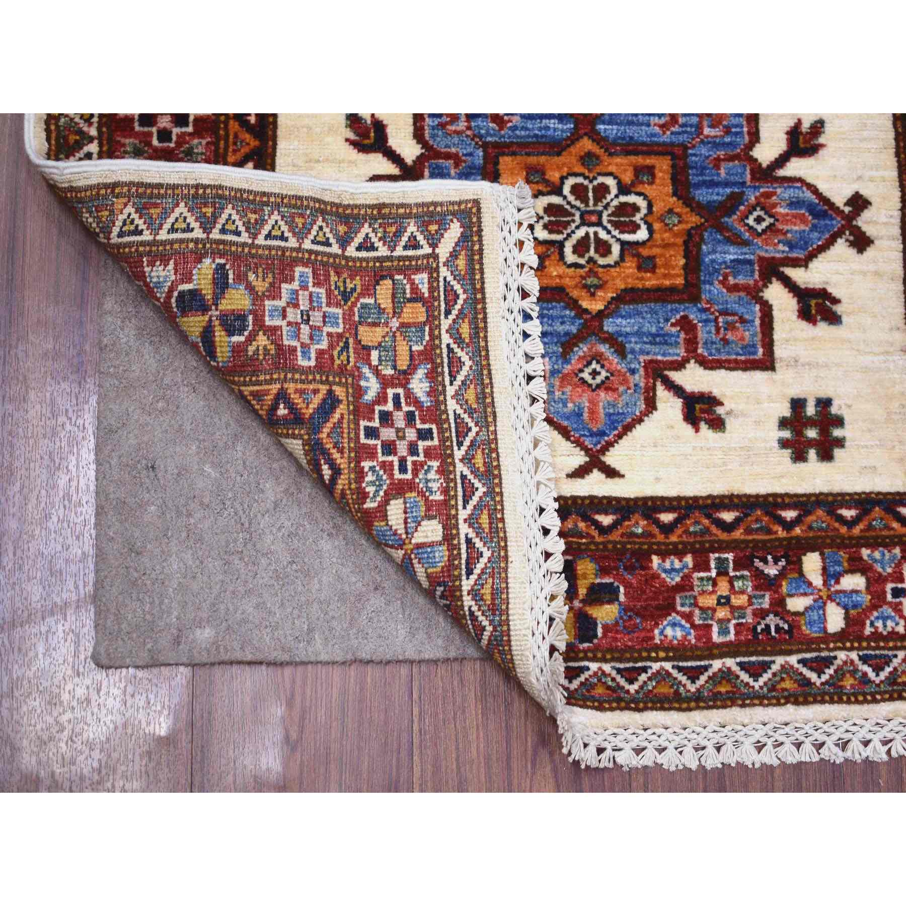 Kazak-Hand-Knotted-Rug-356085
