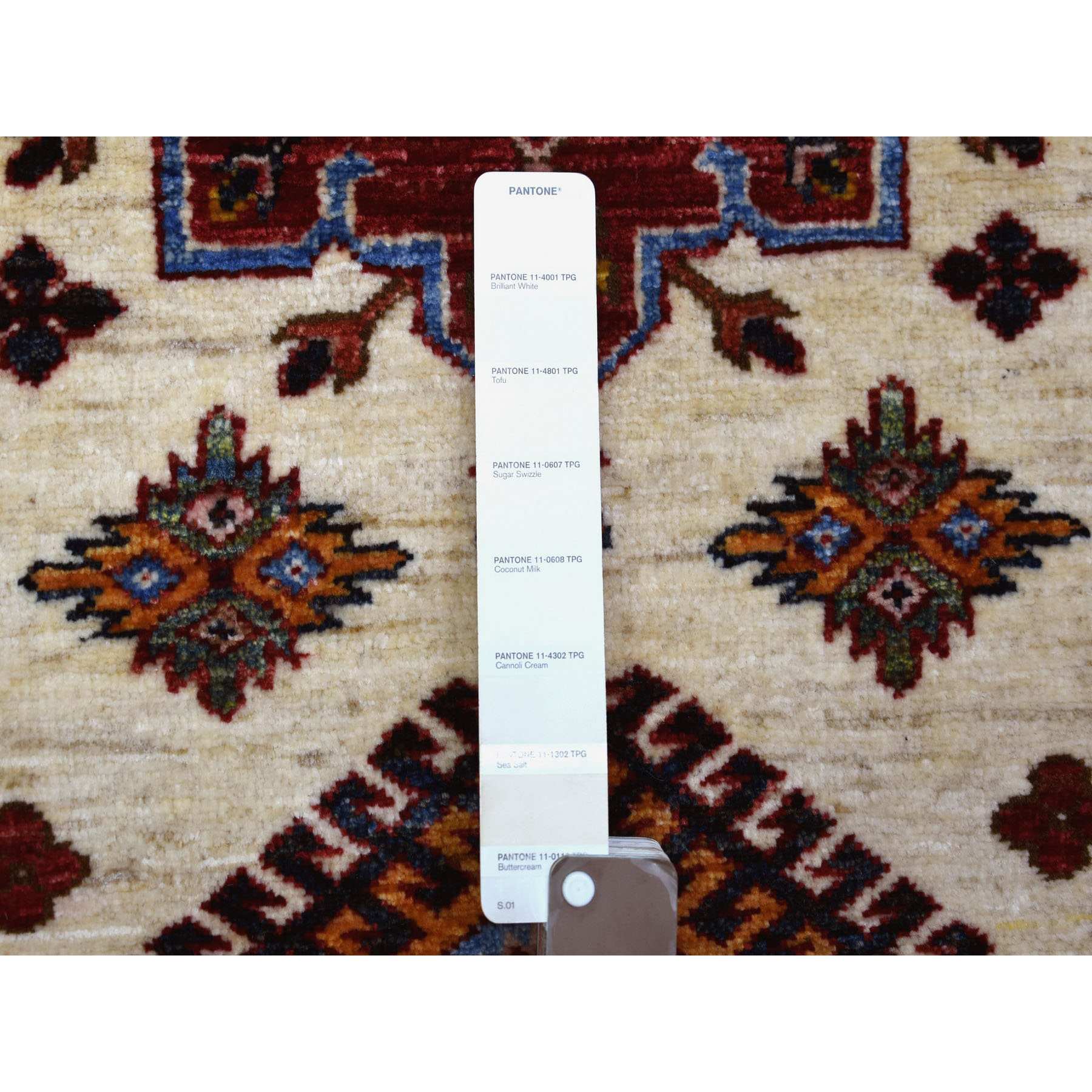 Kazak-Hand-Knotted-Rug-356085
