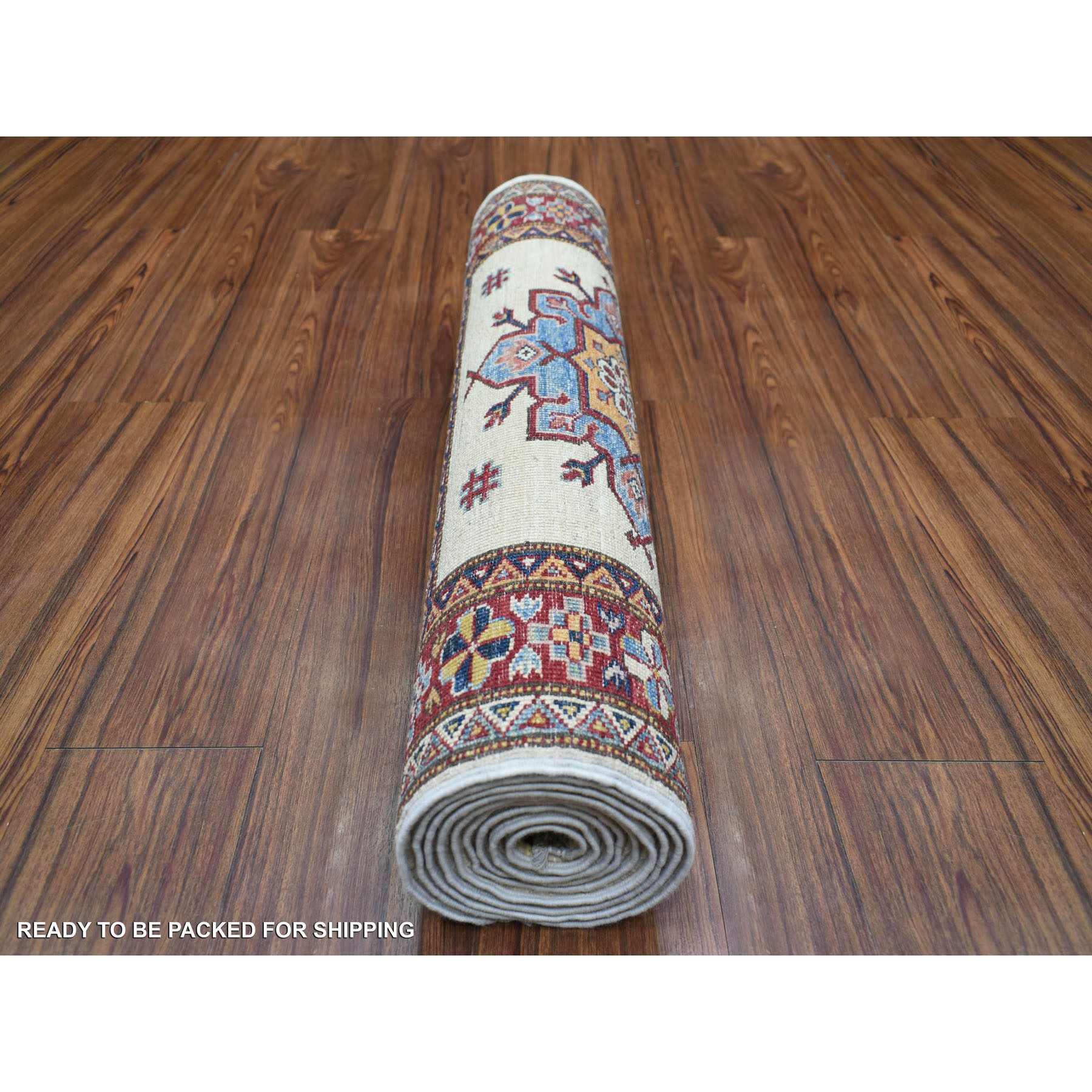 Kazak-Hand-Knotted-Rug-356085