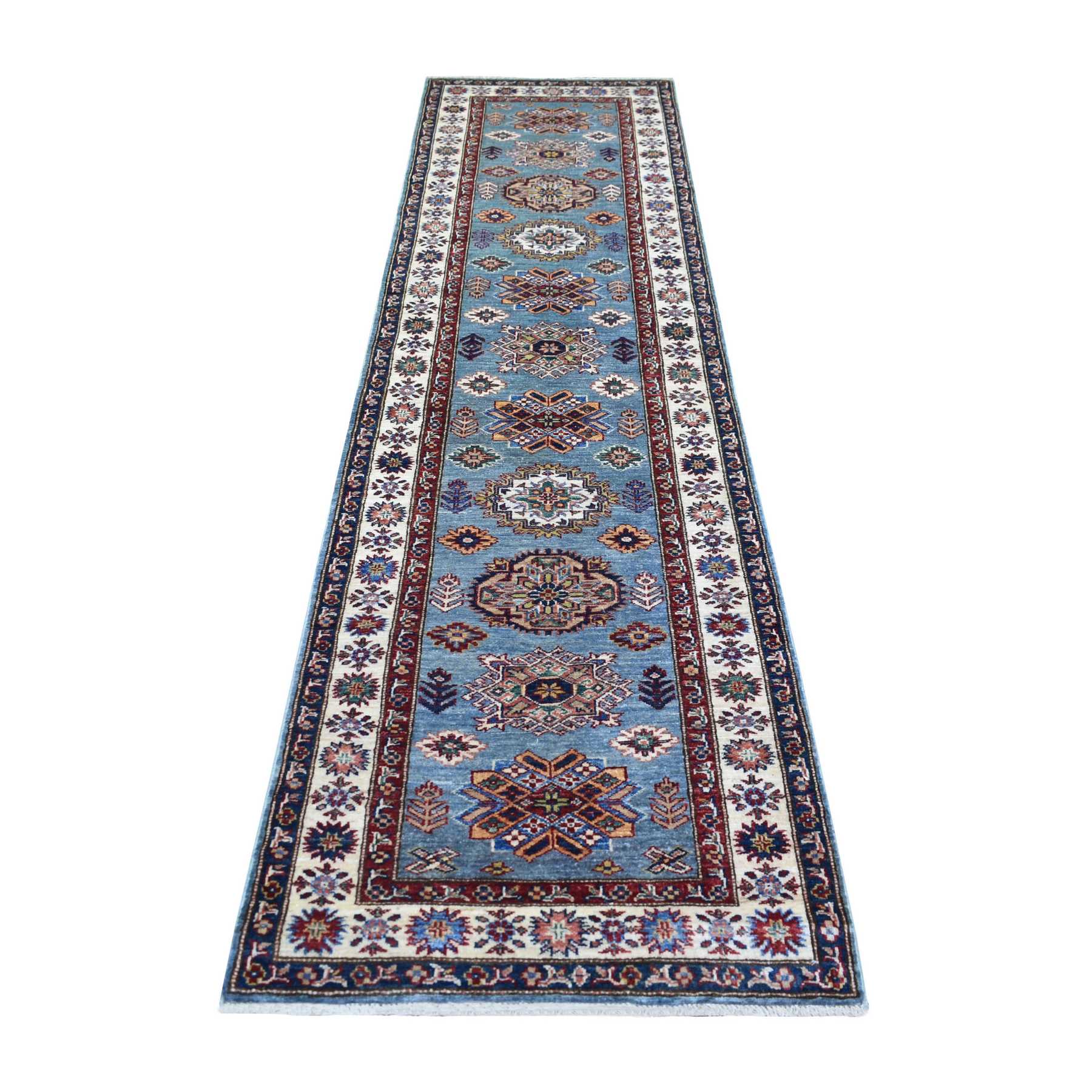 Kazak-Hand-Knotted-Rug-356455