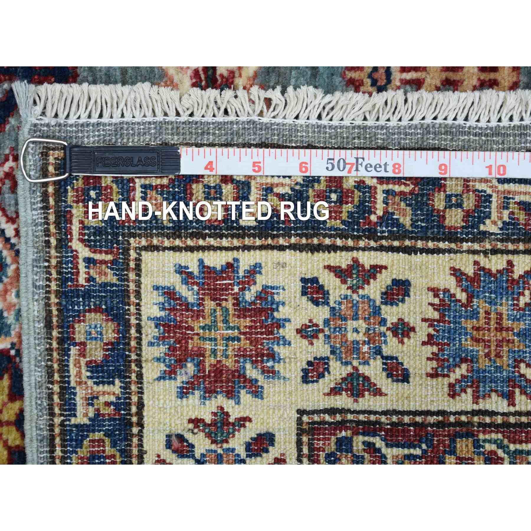 Kazak-Hand-Knotted-Rug-356455