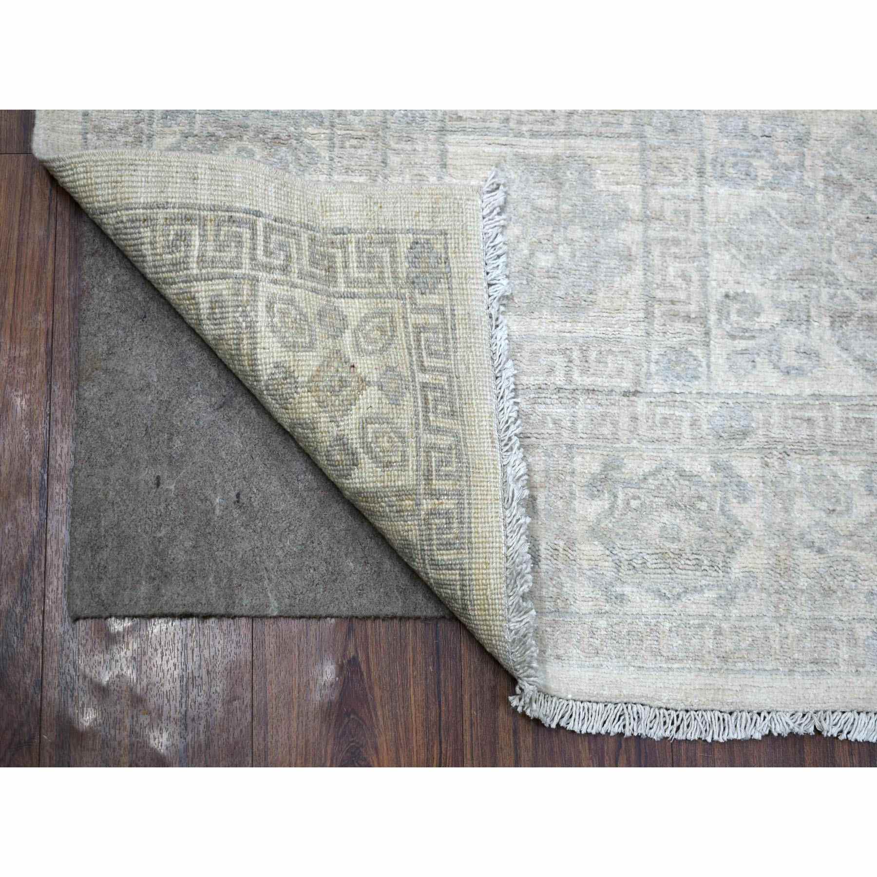 Oushak-And-Peshawar-Hand-Knotted-Rug-356295