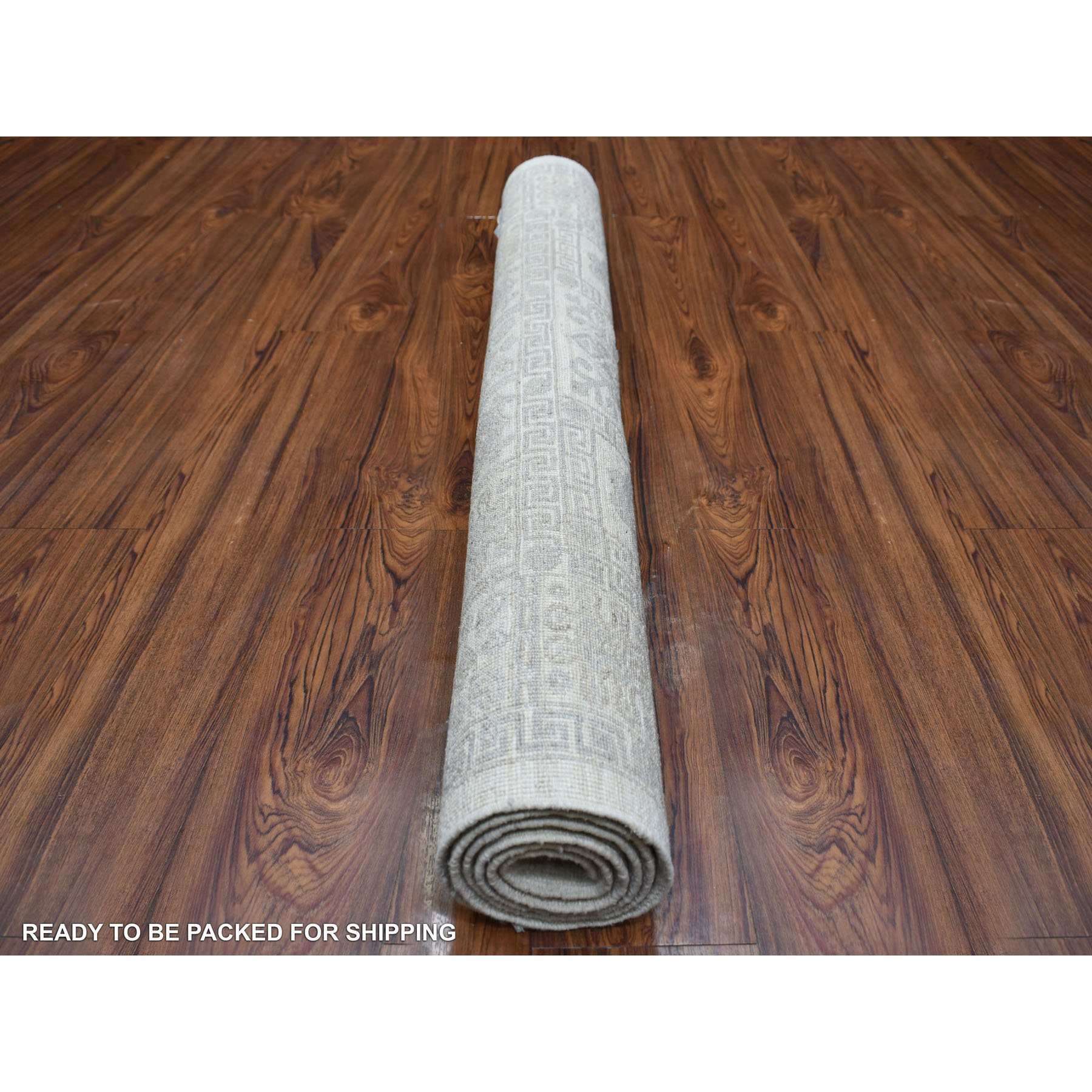 Oushak-And-Peshawar-Hand-Knotted-Rug-356295