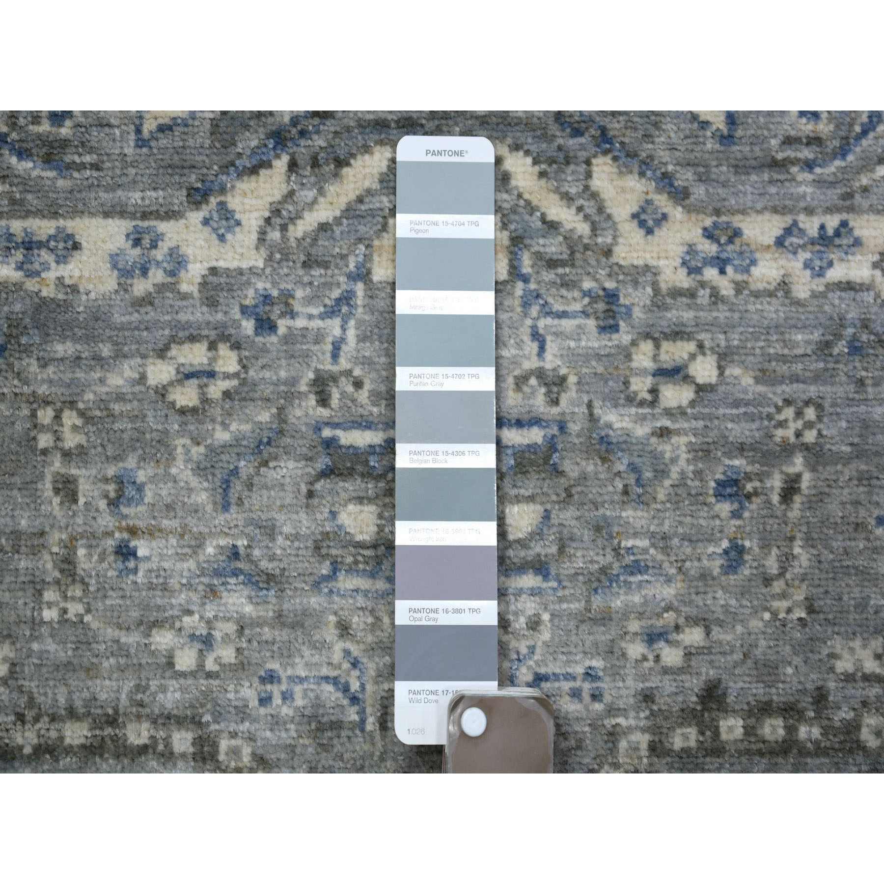 Oushak-And-Peshawar-Hand-Knotted-Rug-356520