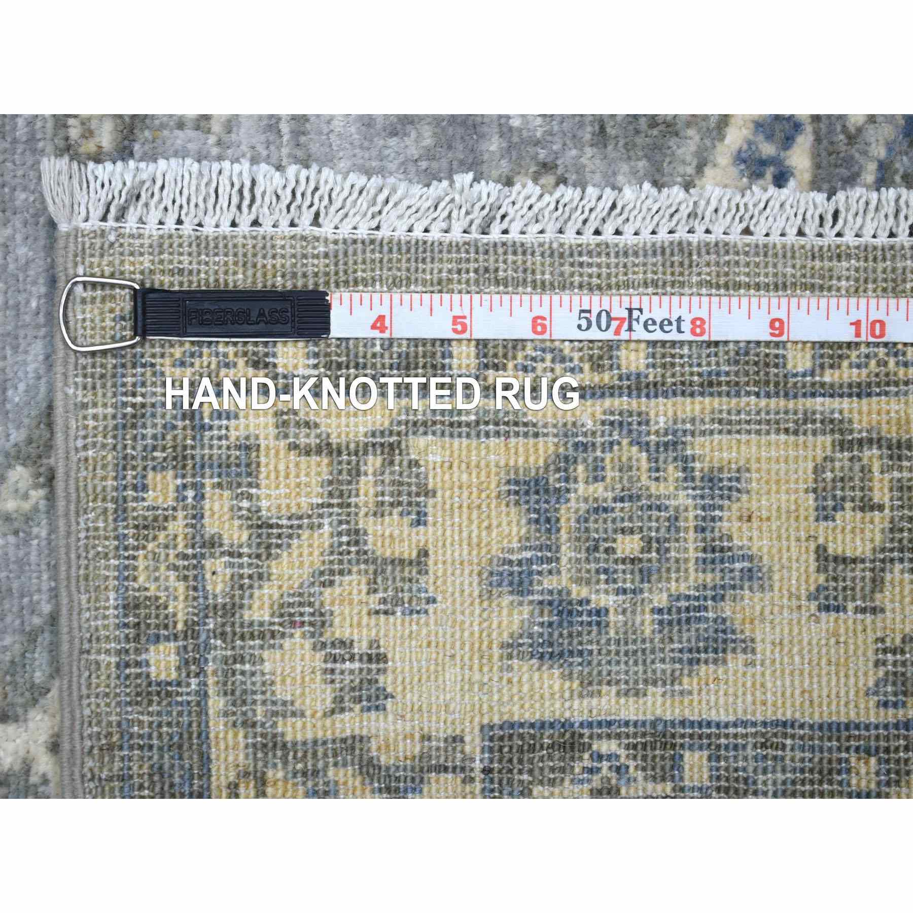 Oushak-And-Peshawar-Hand-Knotted-Rug-356520