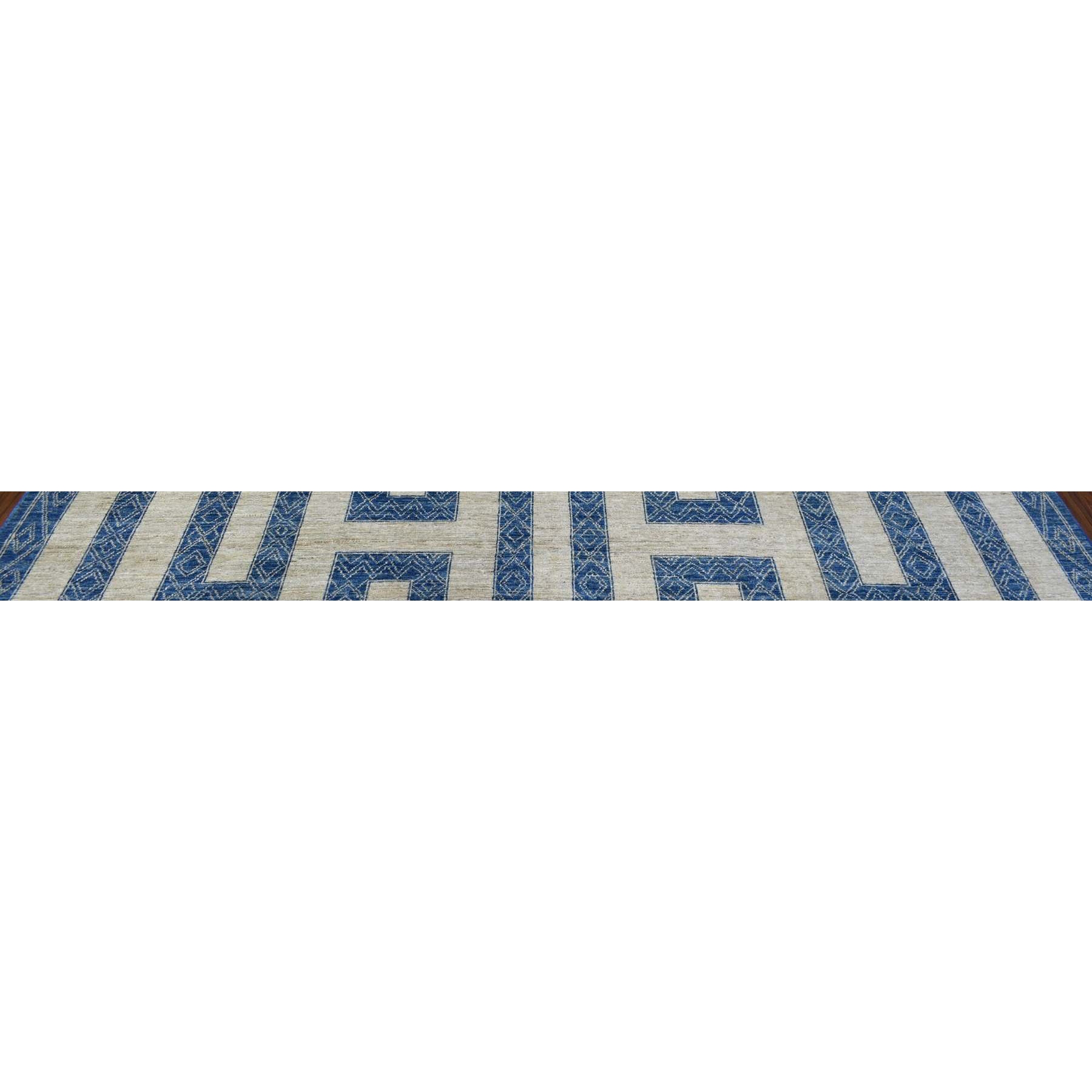 Oushak-And-Peshawar-Hand-Knotted-Rug-356740