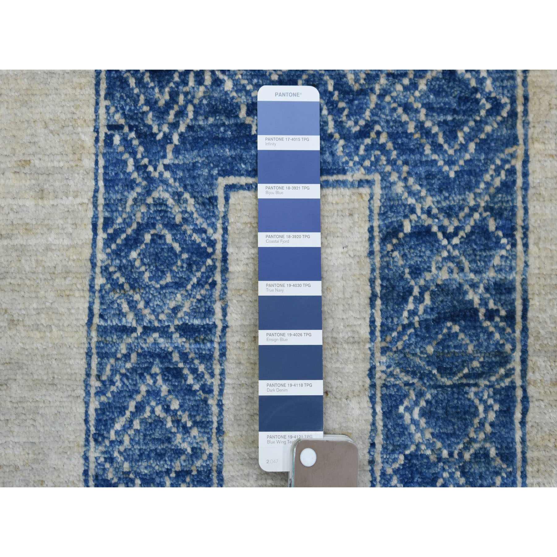 Oushak-And-Peshawar-Hand-Knotted-Rug-356740