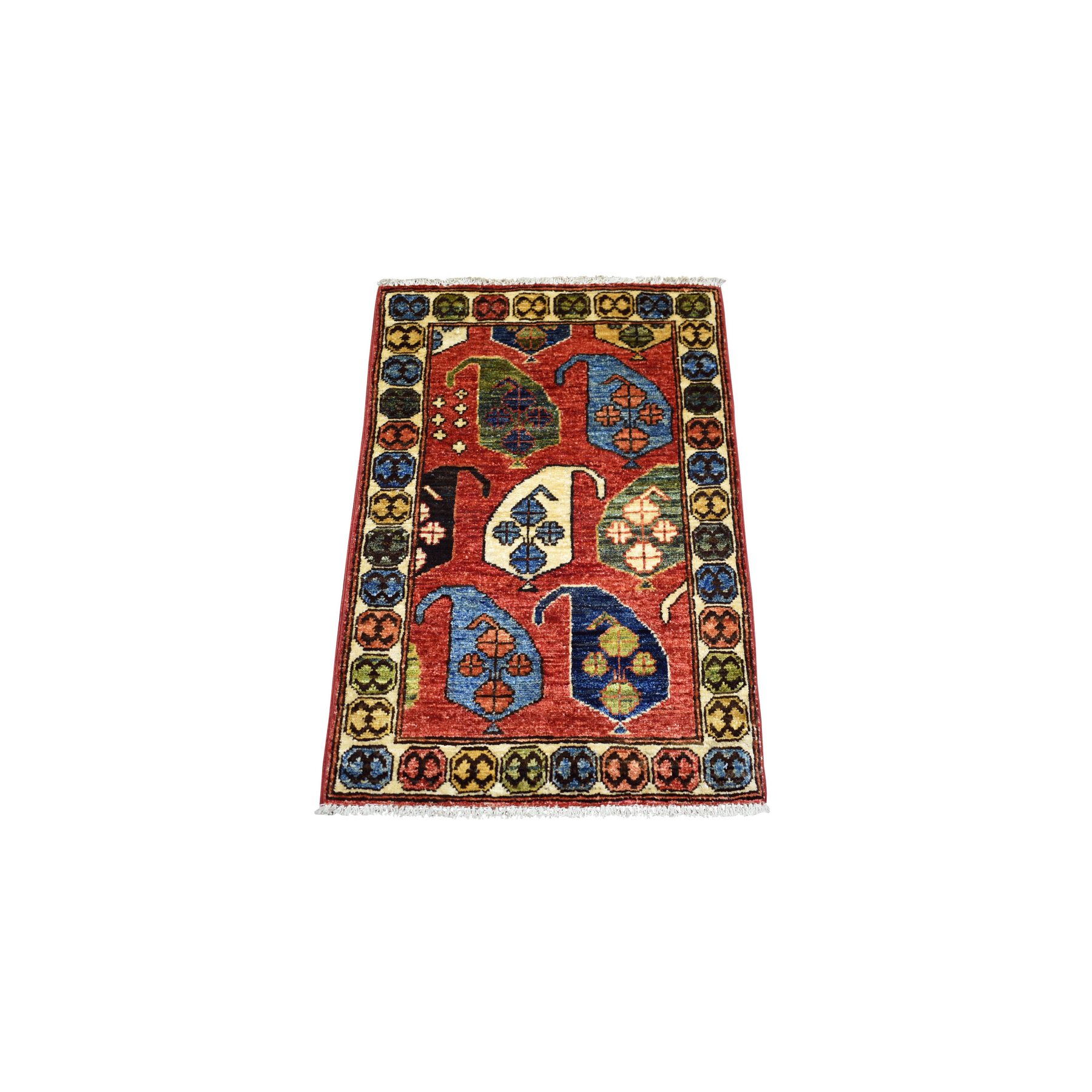 Tribal-Geometric-Hand-Knotted-Rug-355240